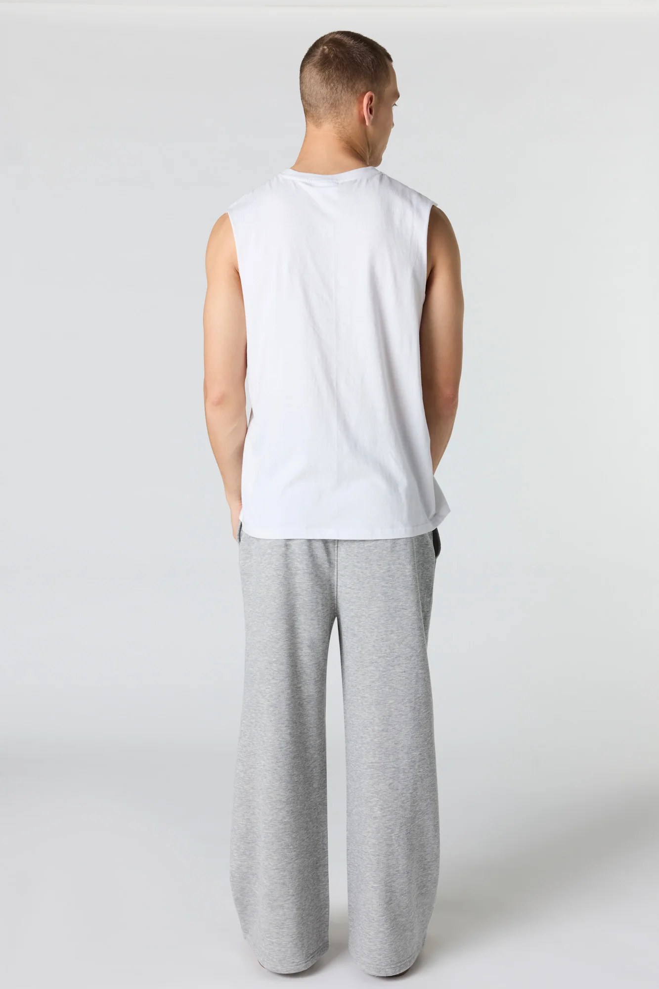 Fleece Wide Leg Sweatpant - Image 9
