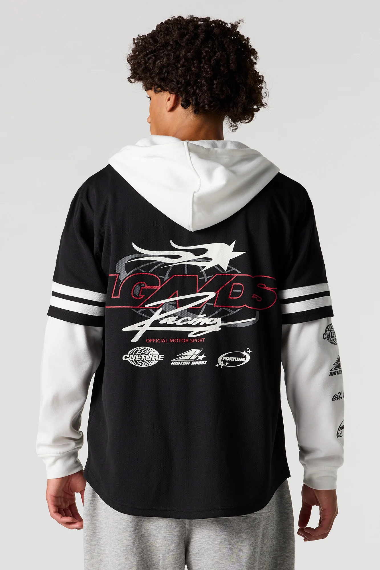 Legends Graphic Long Sleeve Hooded Jersey - Image 6