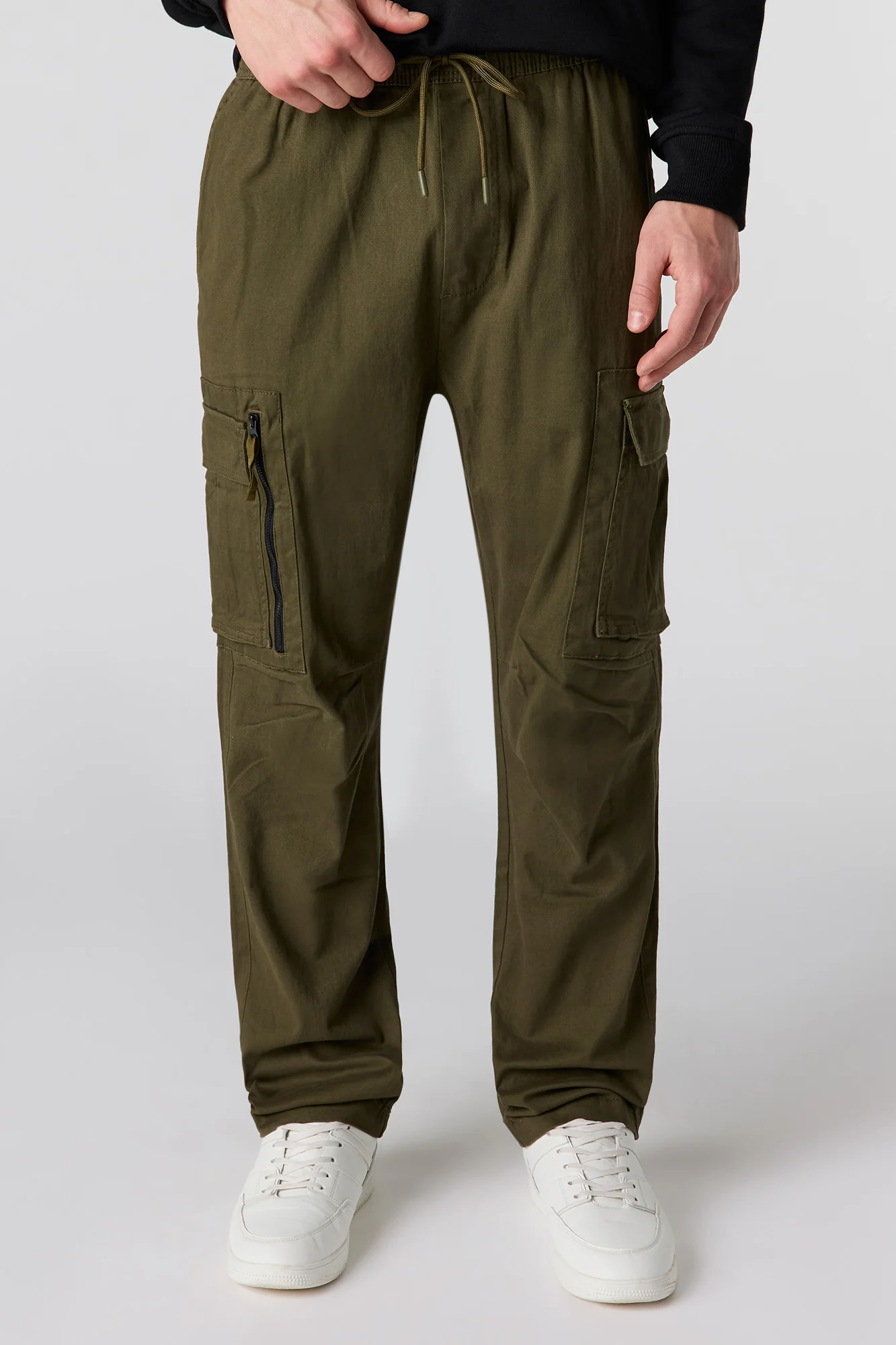 Zip Pocket Baggy Cargo Pant - Image 13