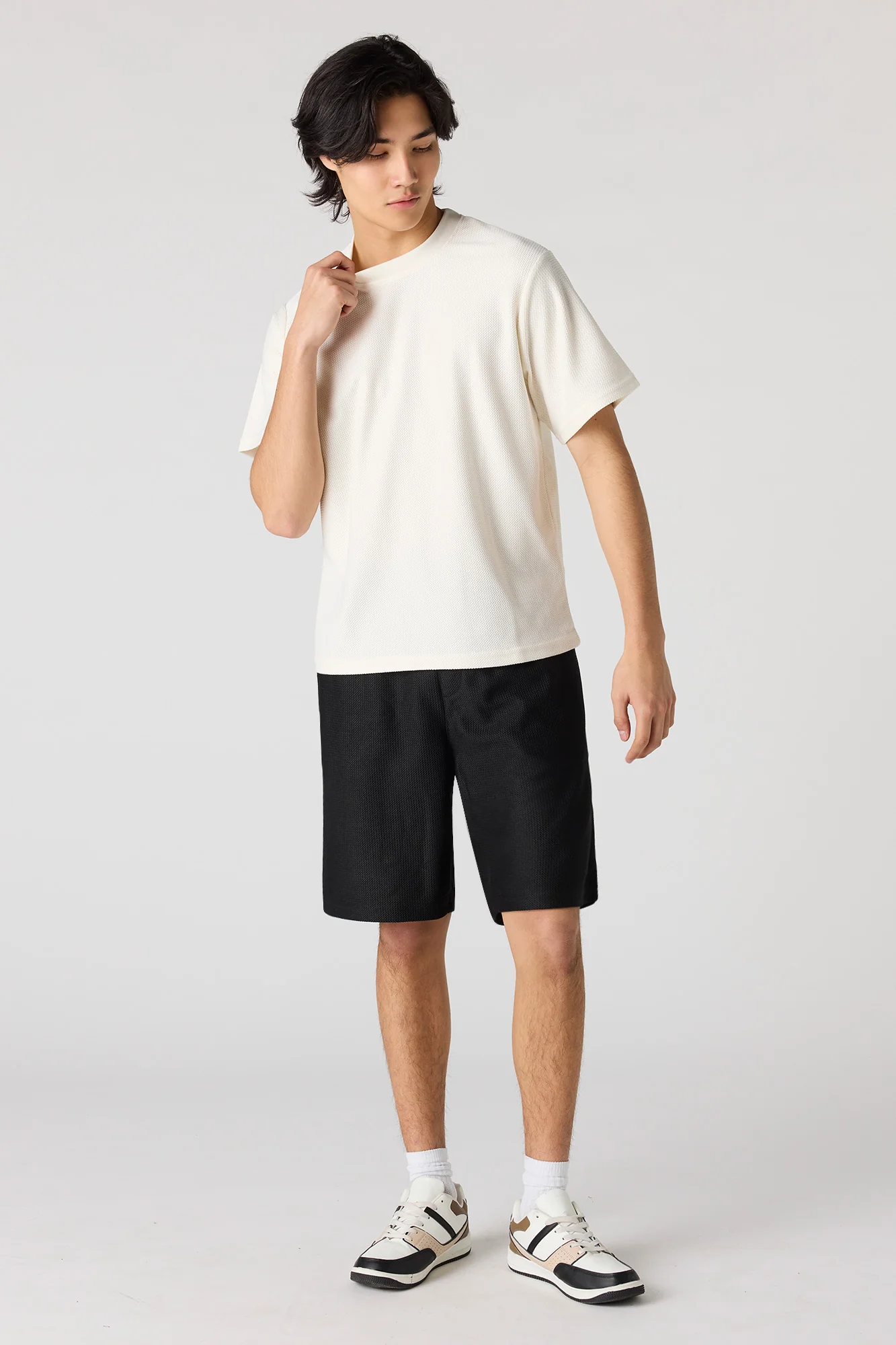 Honeycomb Crewneck T-Shirt - Image 12