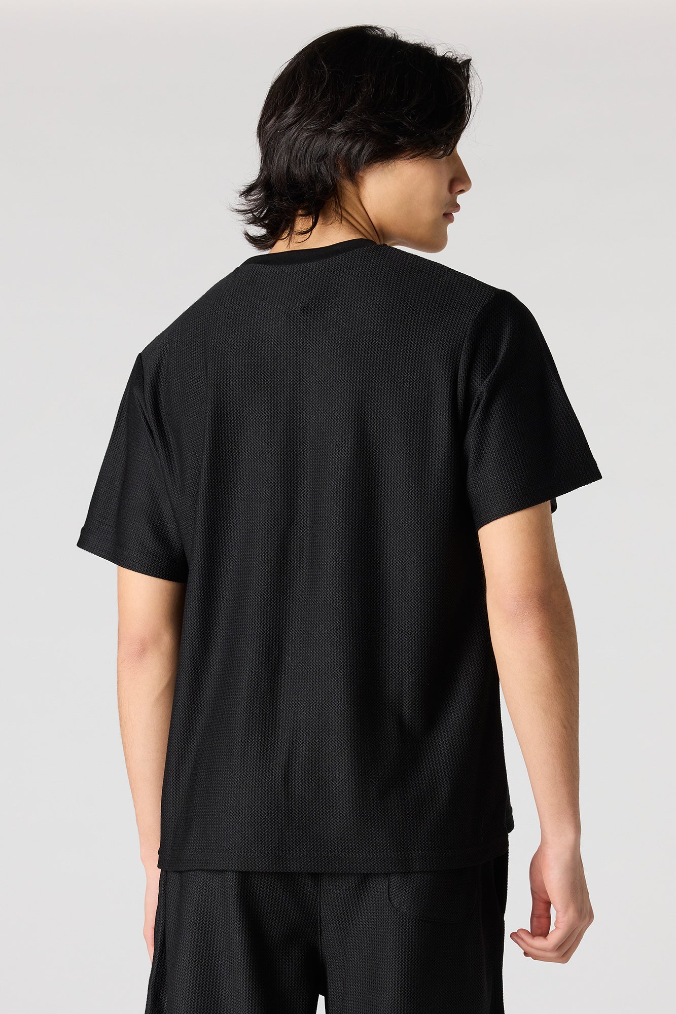 Honeycomb Crewneck T-Shirt - Image 5