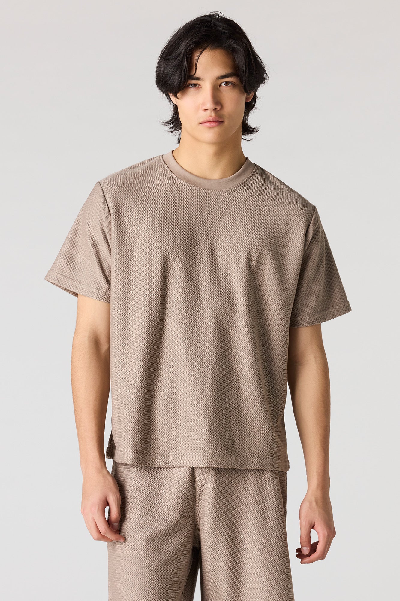 Honeycomb Crewneck T-Shirt - Image 7