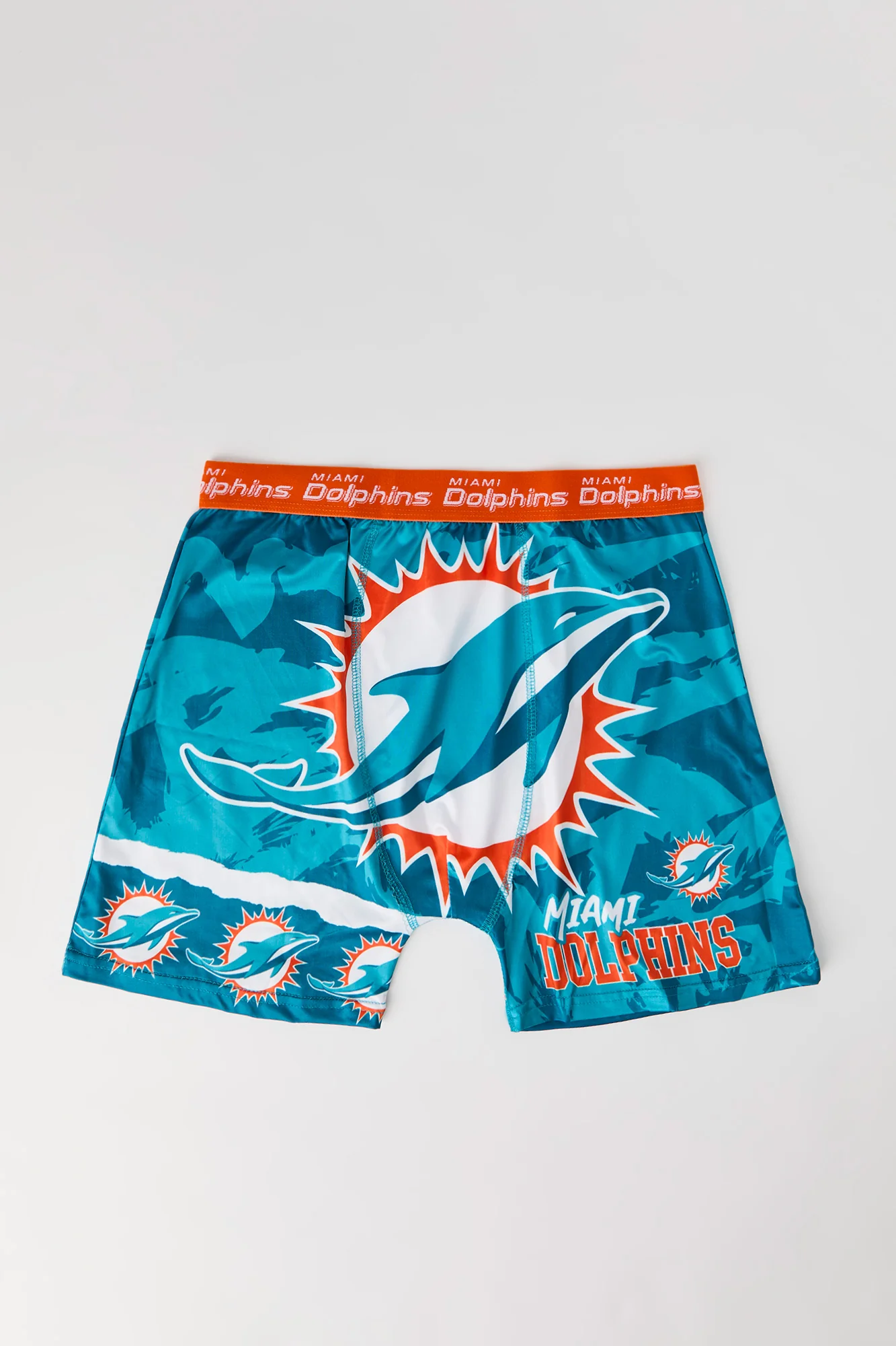 Miami Dolphins Print Boxer Brief