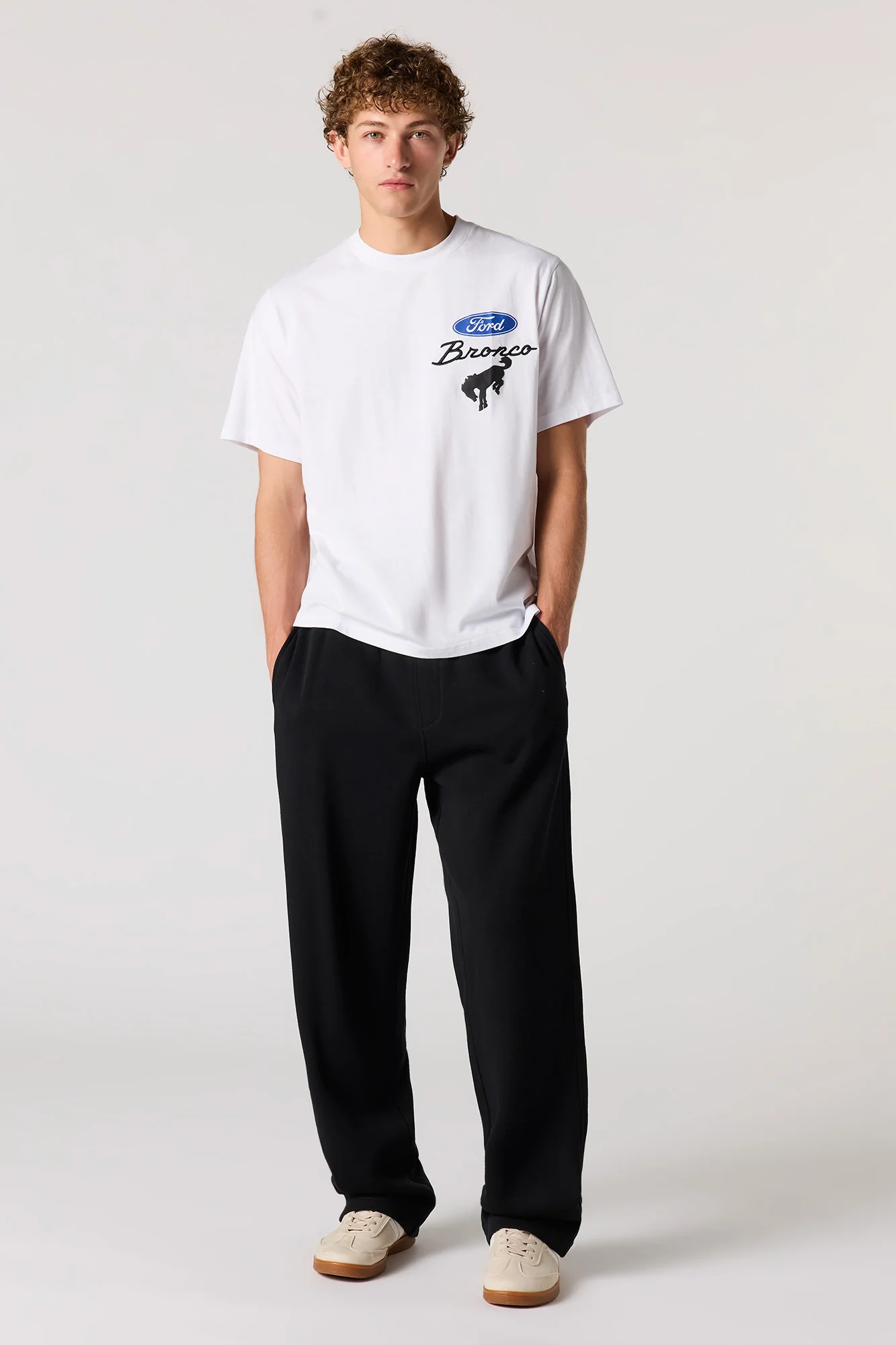 Ford Bronco Embroidered & Graphic T-Shirt - Image 3