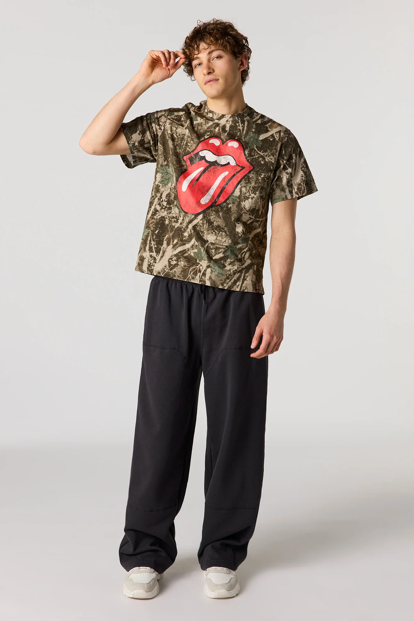 Rolling Stones Camo T-Shirt - Image 3