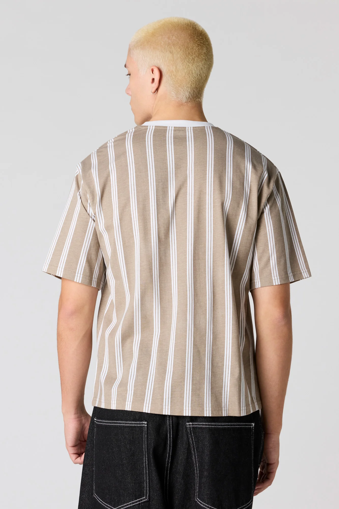 Malibu Embroidered Striped T-Shirt - Image 22