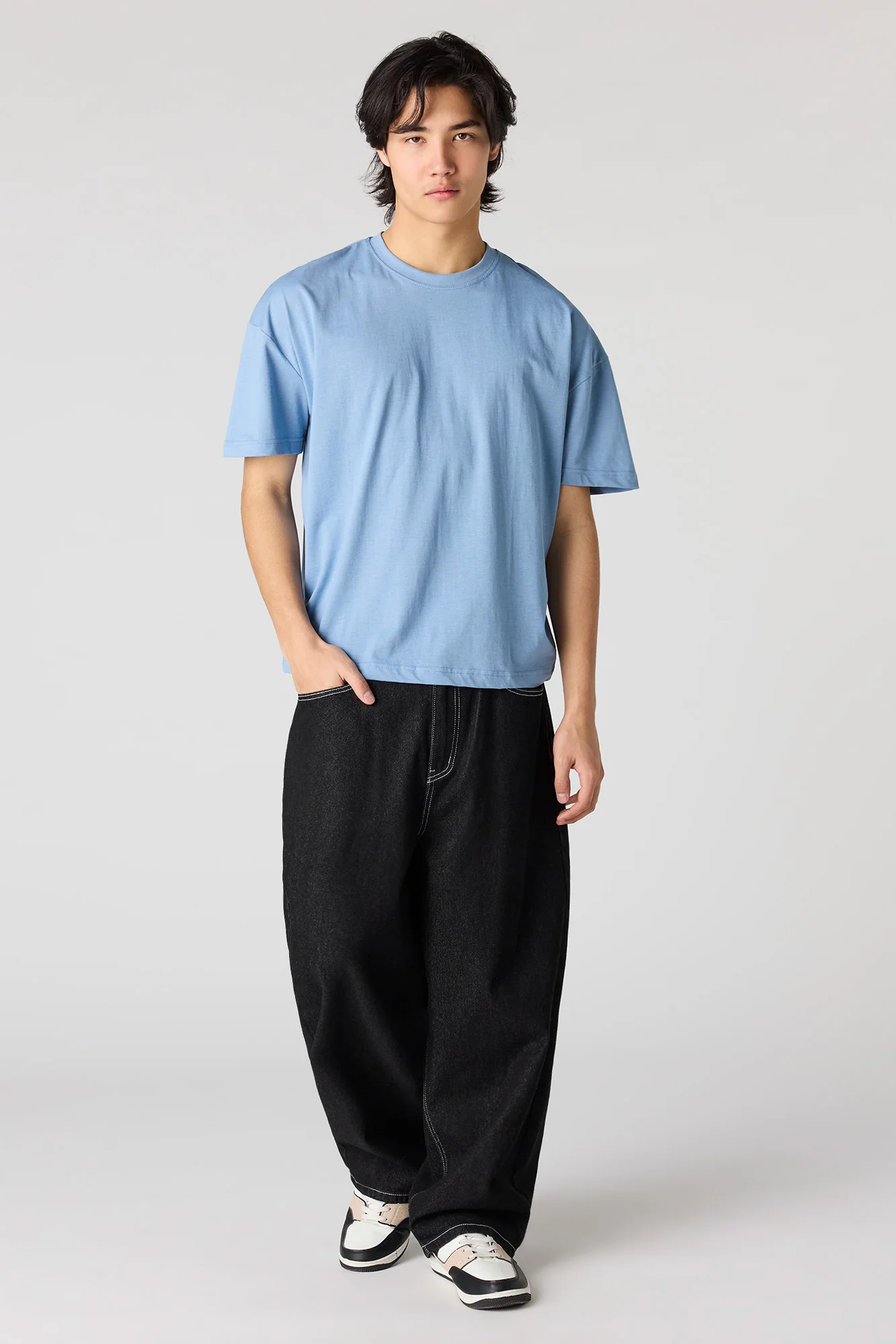 Relaxed Crewneck T-Shirt - Image 3