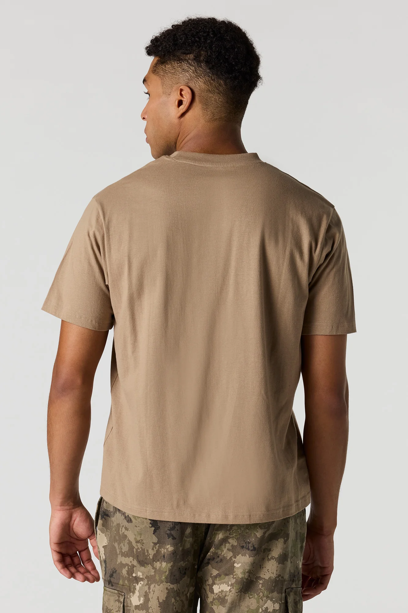 Solid Crew Neck T-Shirt - Image 14
