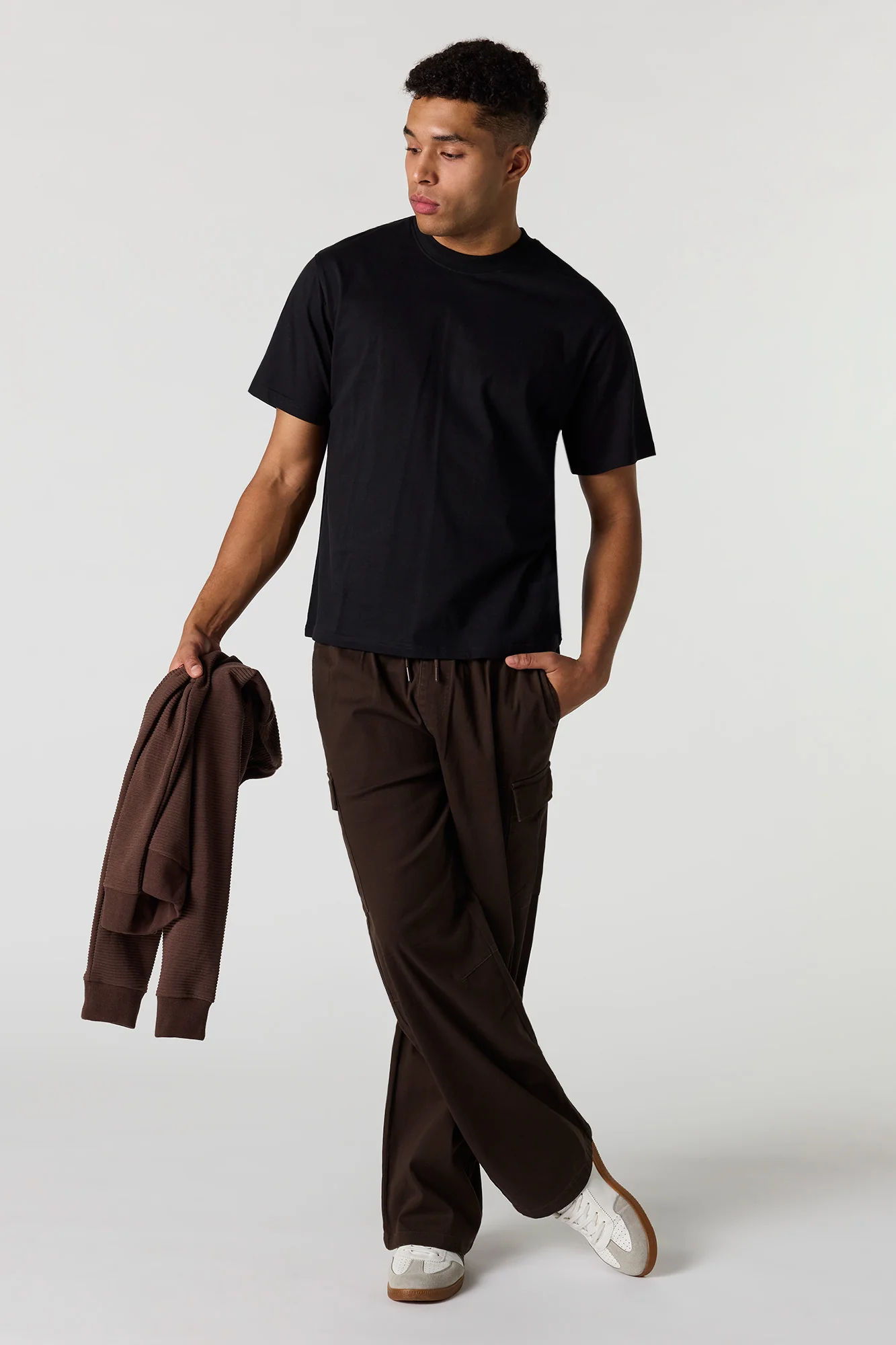 Solid Crew Neck T-Shirt - Image 6