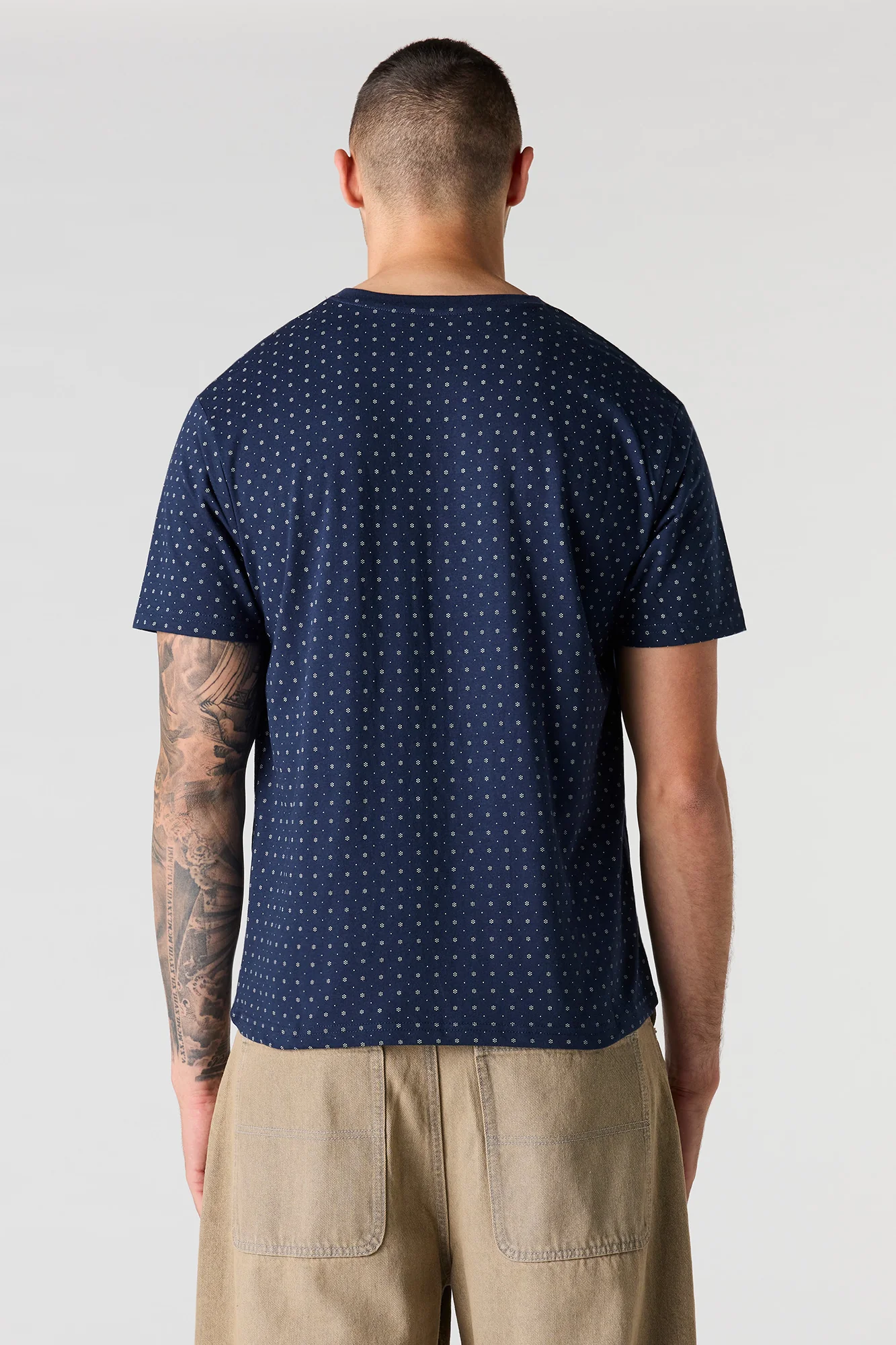 Printed Henley T-Shirt - Image 11