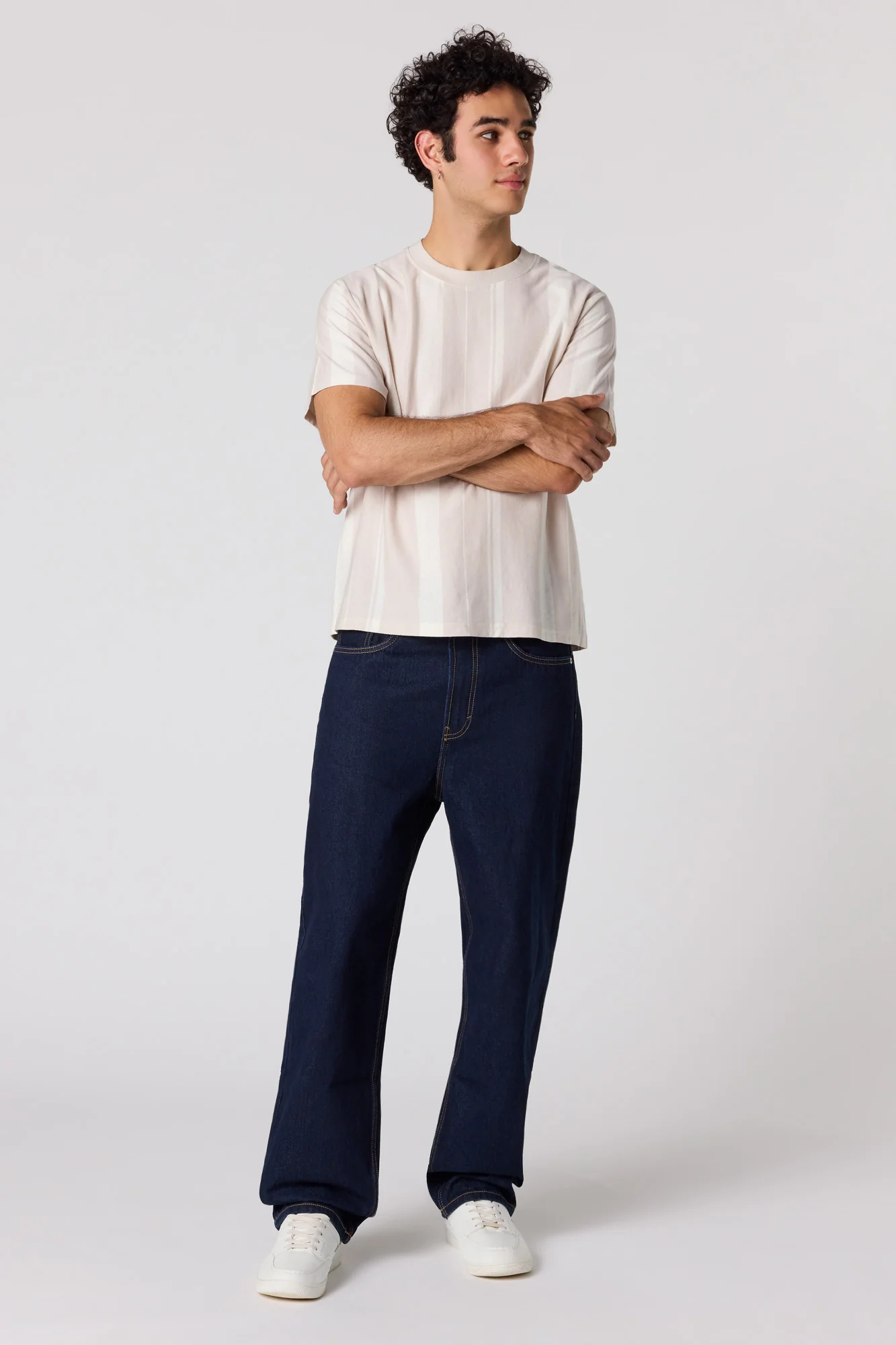 Vertical Striped T-Shirt - Image 9