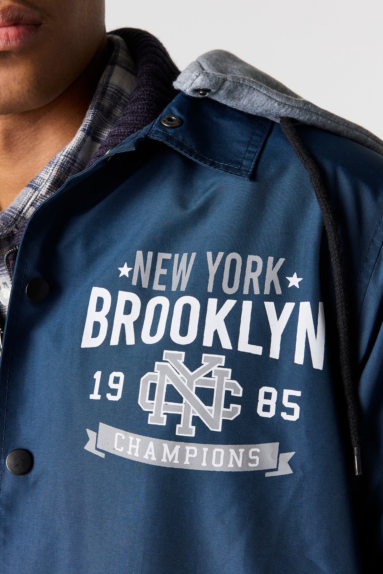 NY Graphic Bomber Jacket - Image 4