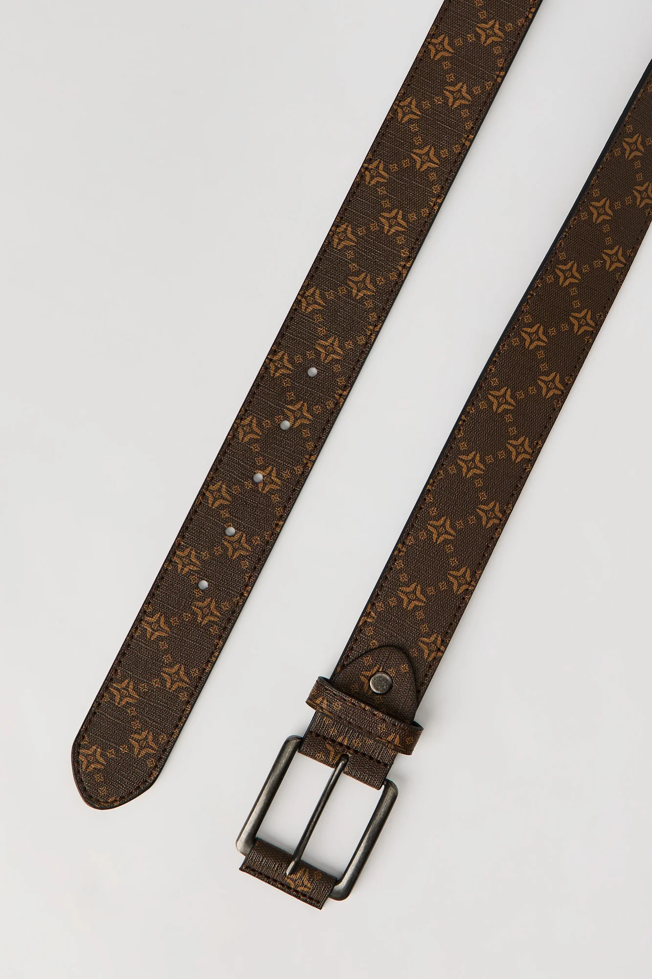 Printed Faux-Leather Belt - Image 2