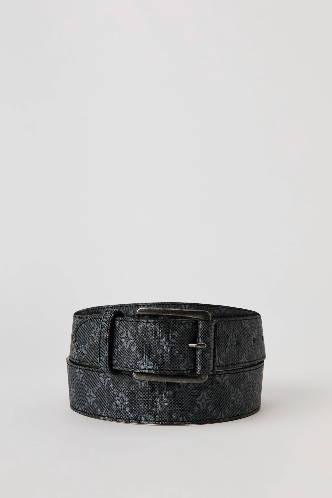 Printed Faux-Leather Belt - Image 3