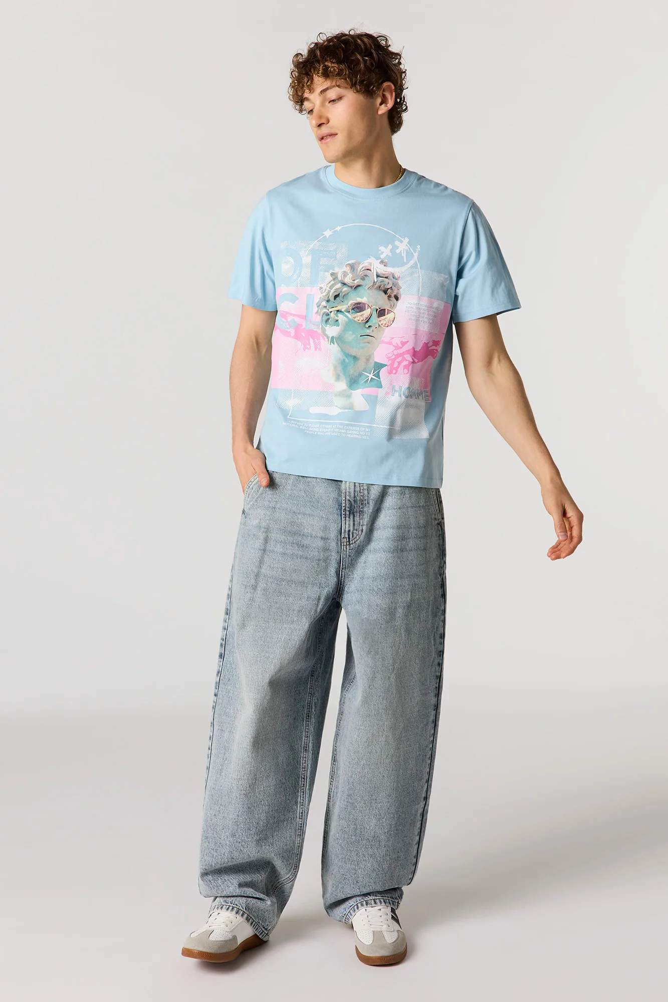 Official Statue Graphic T-Shirt - Image 3