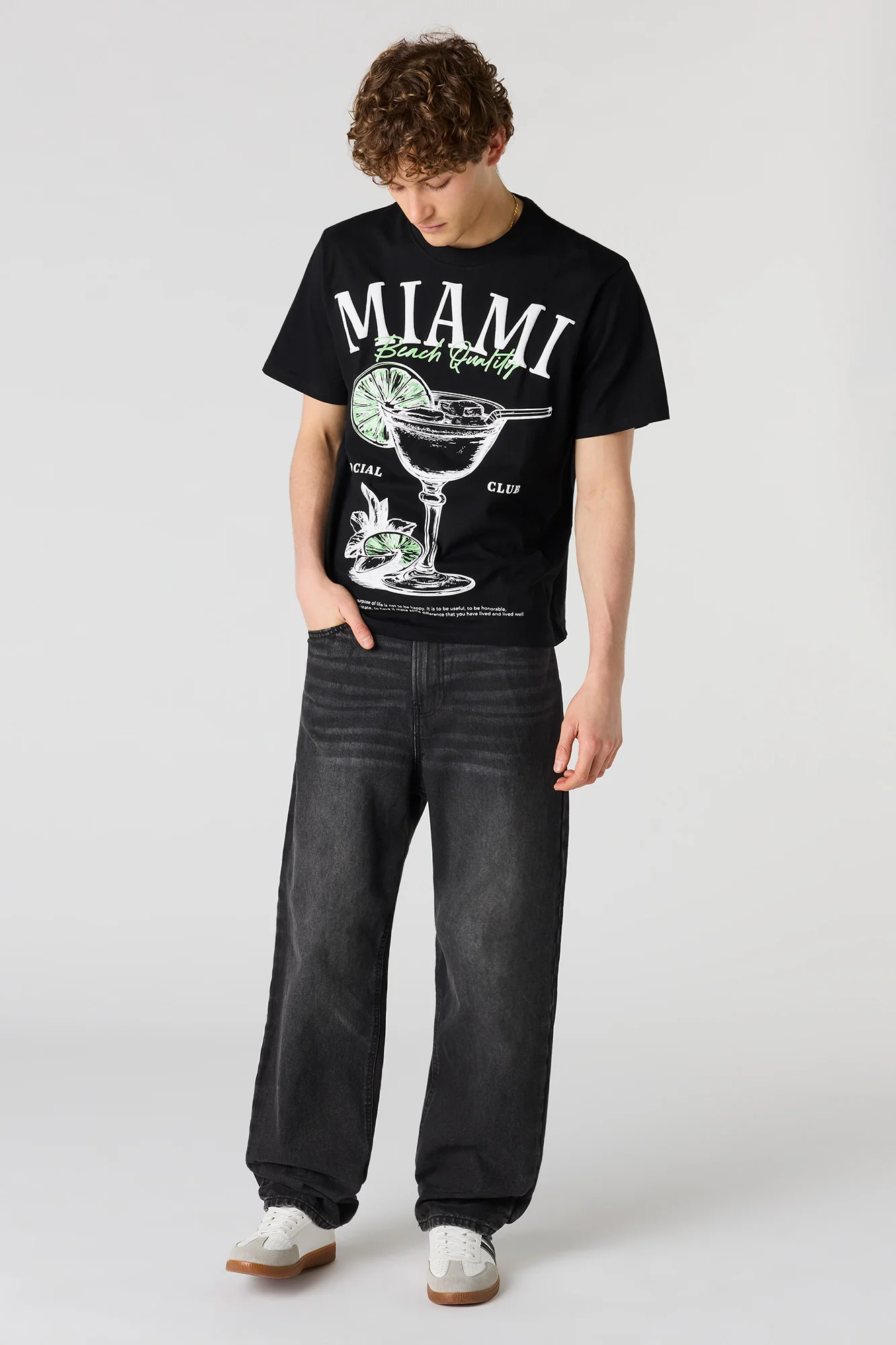 Cocktail Puff Print T-Shirt - Image 6