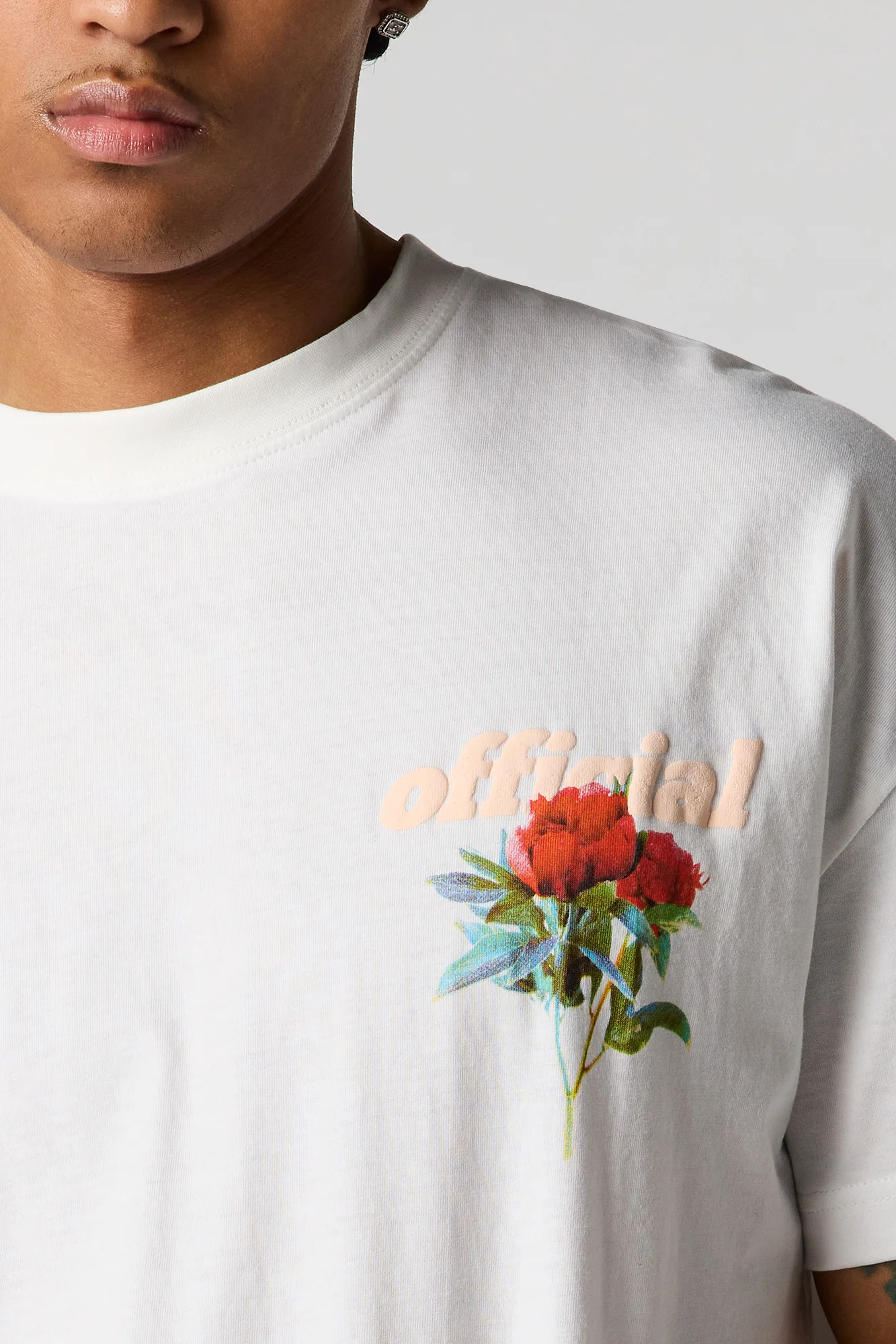 Official Puff Print Relaxed T-Shirt - Image 4
