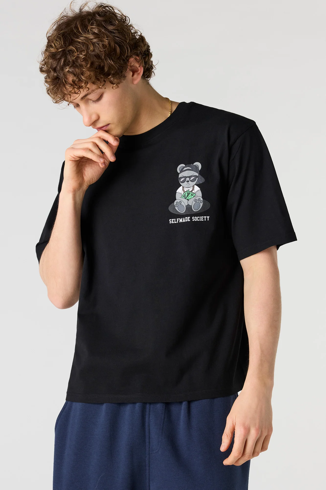 Luxury Teddy HD Print T-Shirt - Image 2