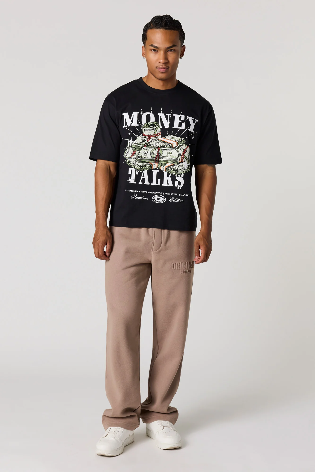 Money Talks Graphic T-Shirt - Image 3