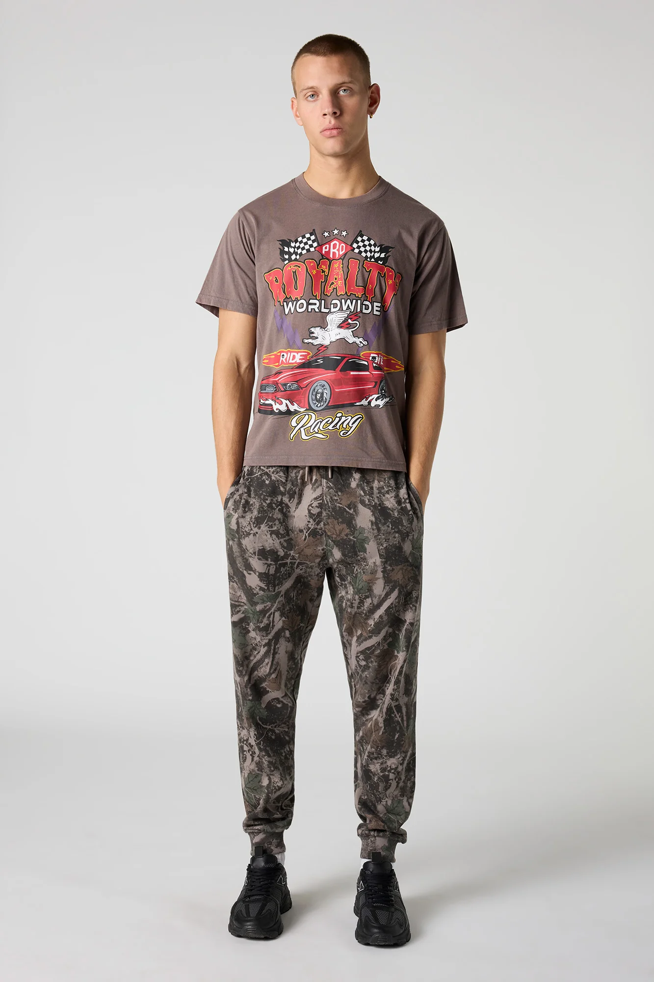 Graphic Washed T-Shirt - Image 6