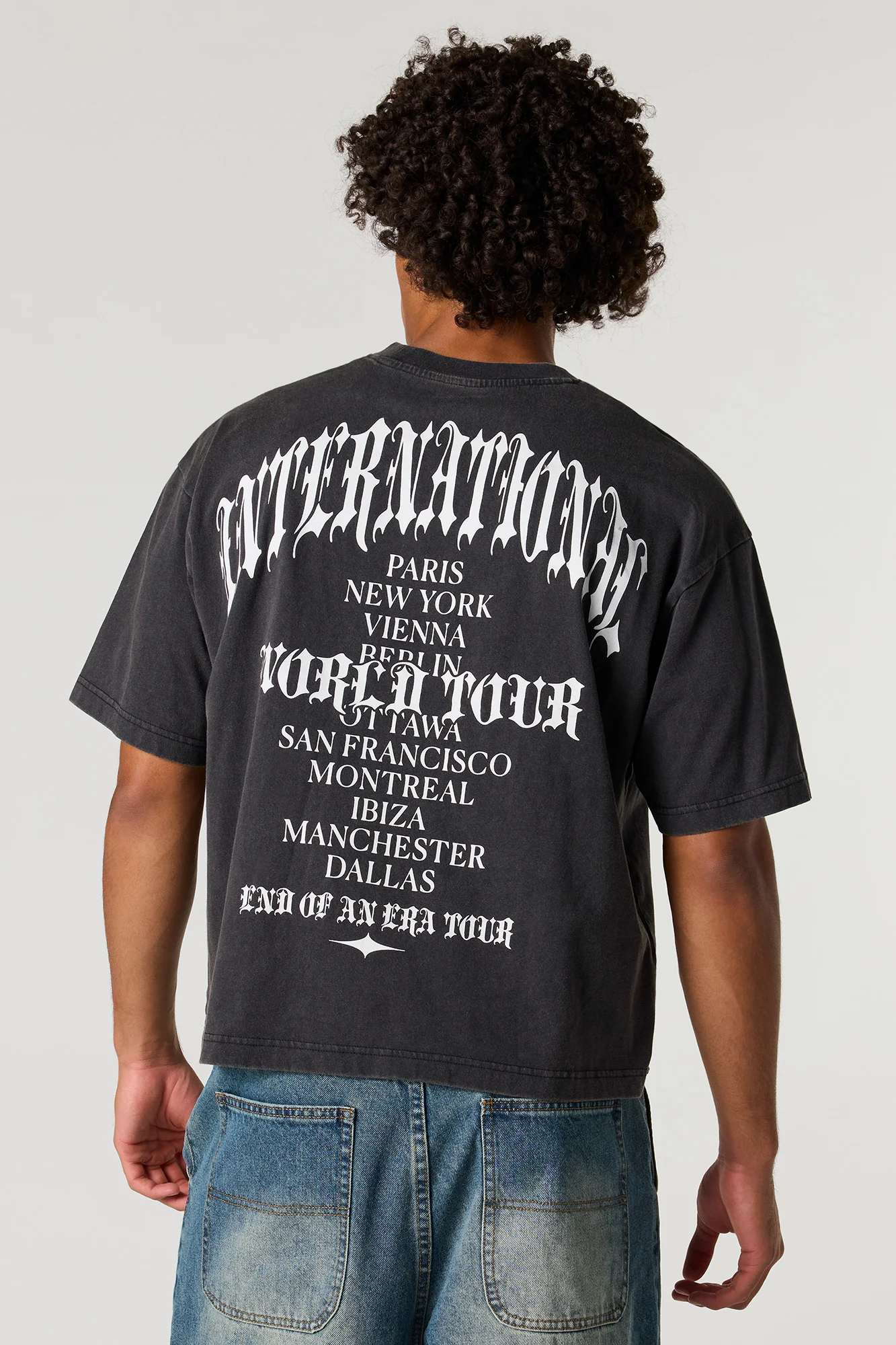 Washed Graphic Boxy T-Shirt