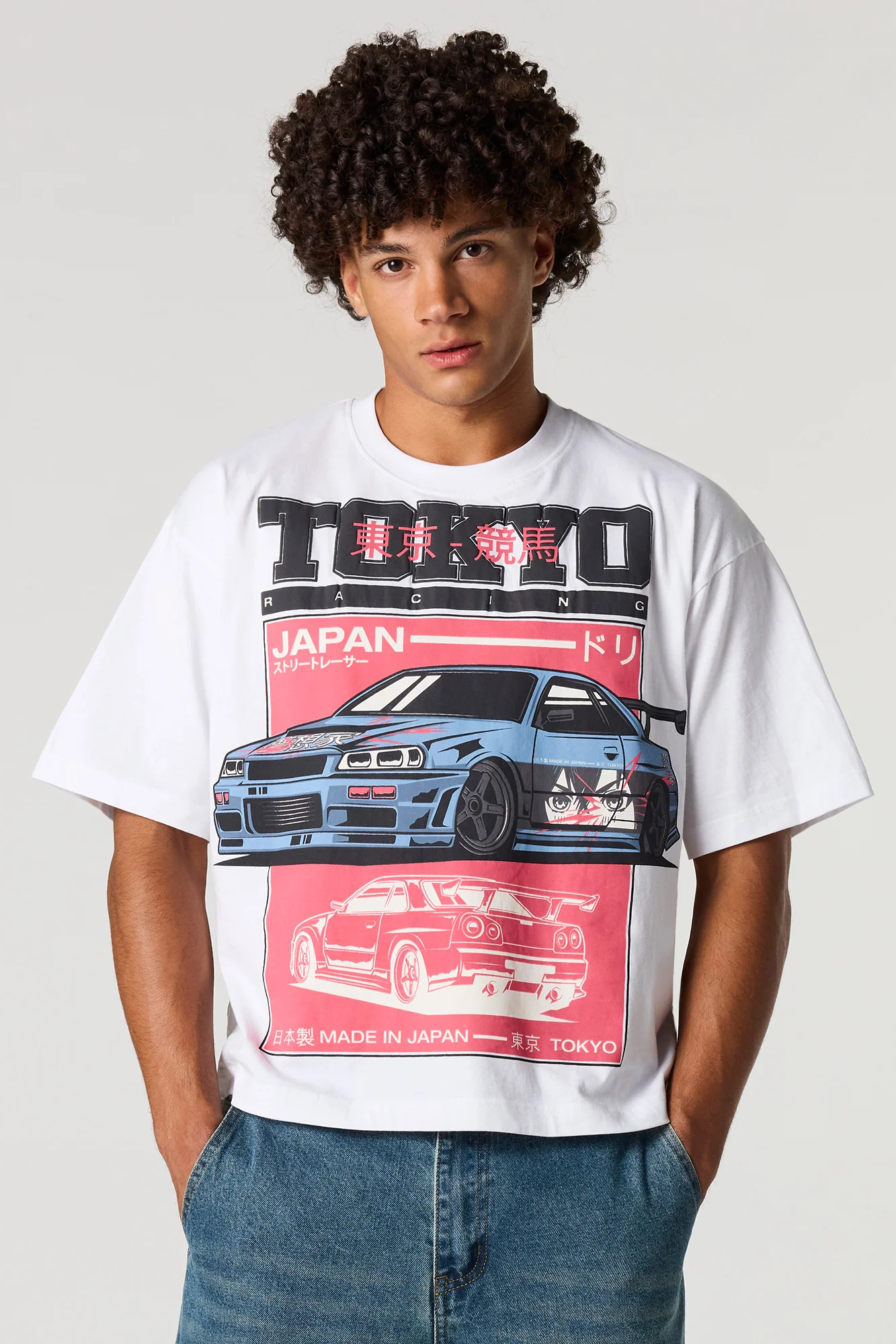 Puff Print Boxy T-Shirt