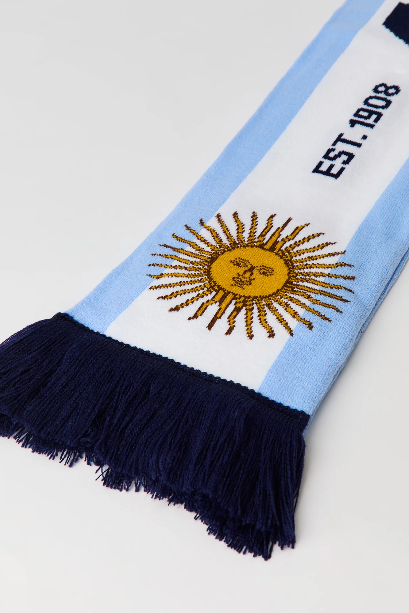 Argentina Jacquard Knit Scarf - Image 3