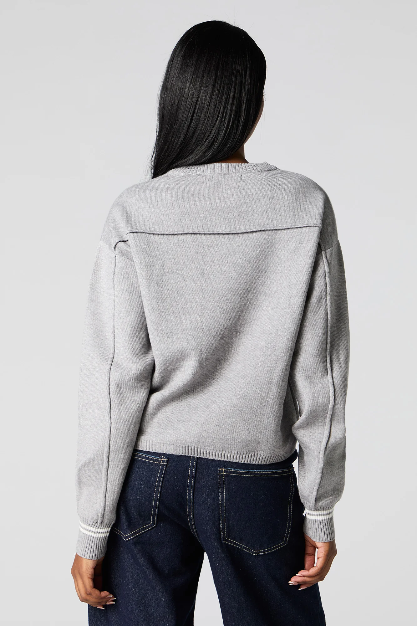 Chandail en tricot jacquard Sporty - Image 3