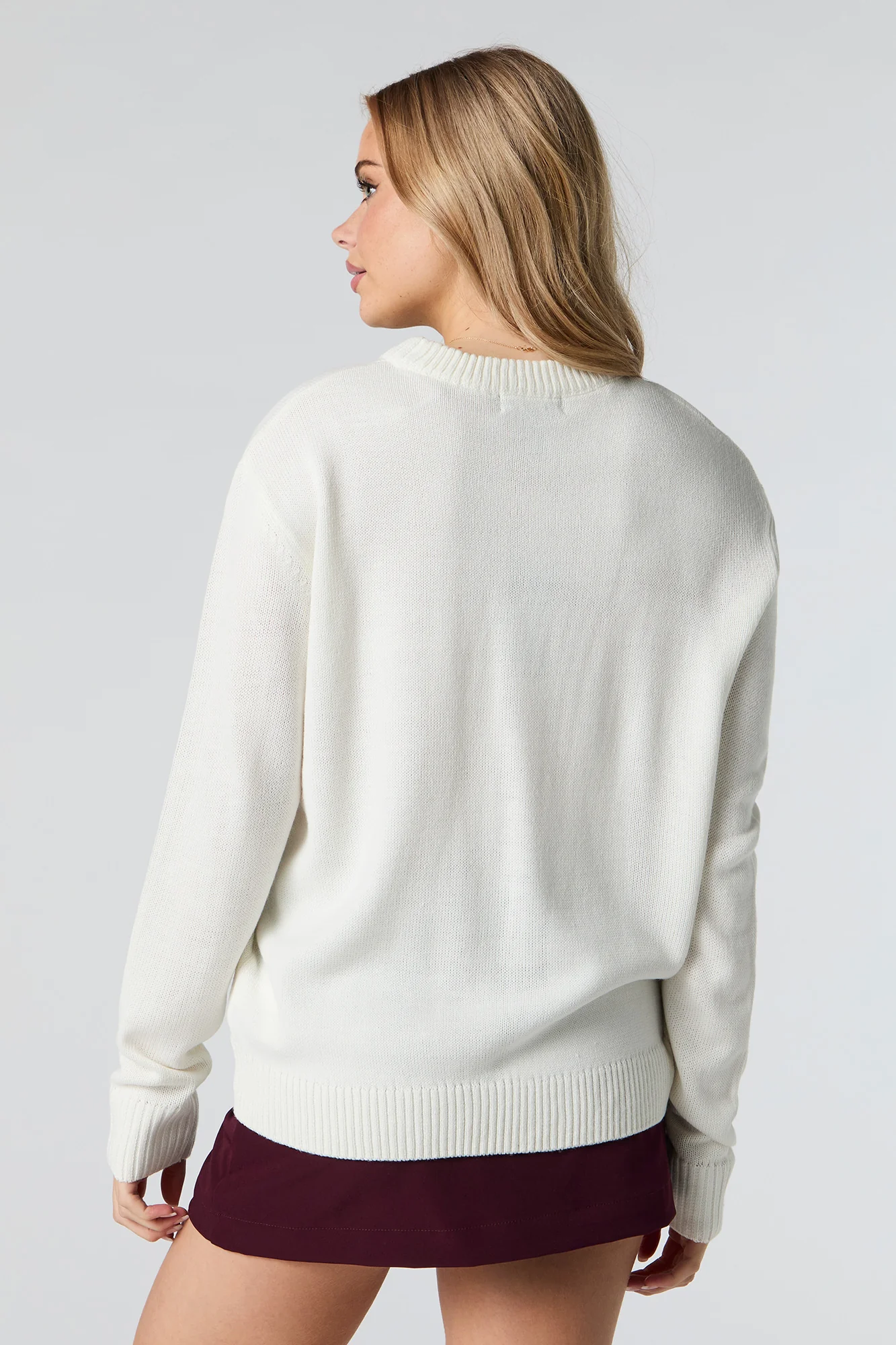 Jacquard Knit Sweater - Image 11
