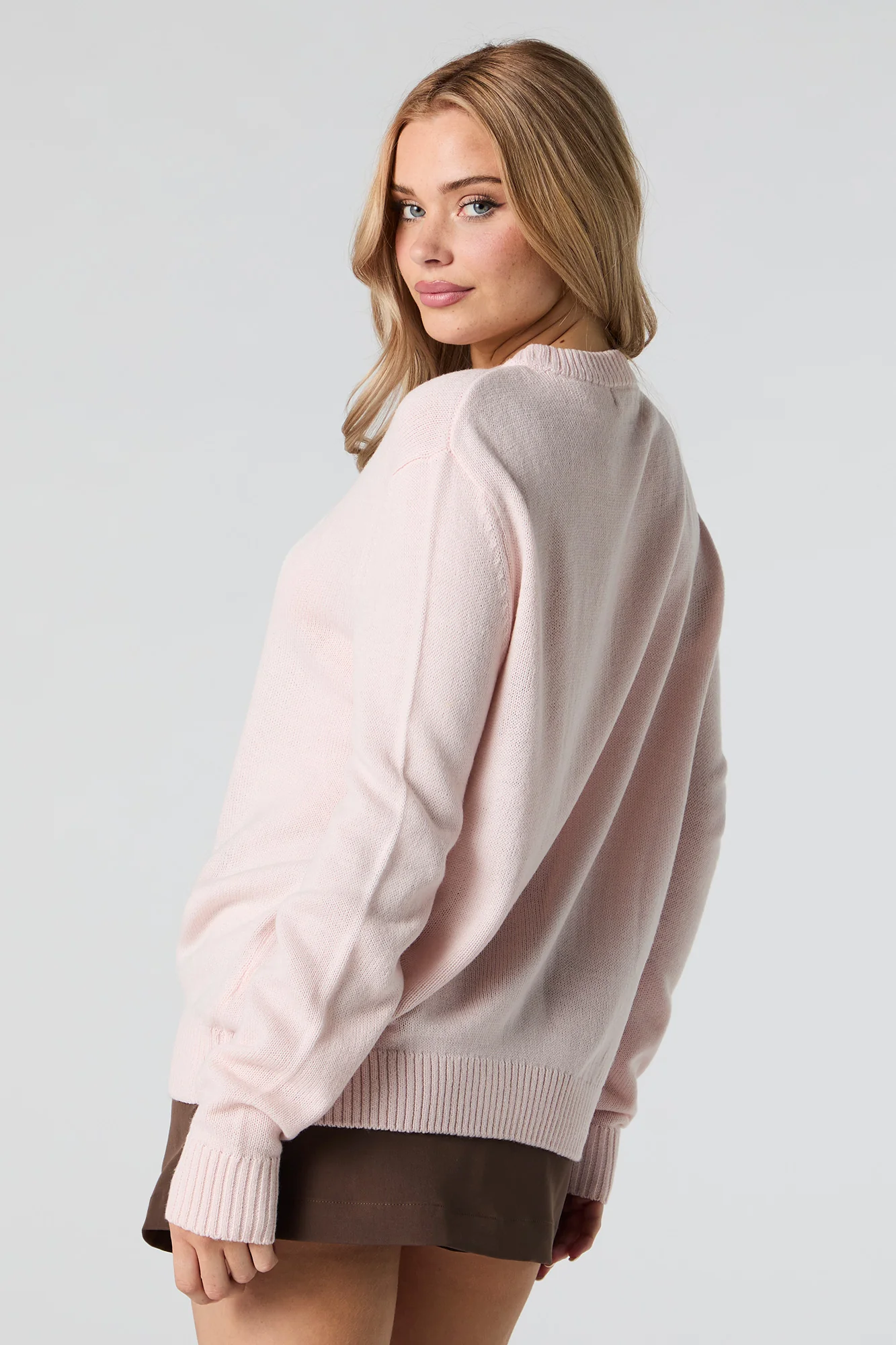 Jacquard Knit Sweater - Image 2