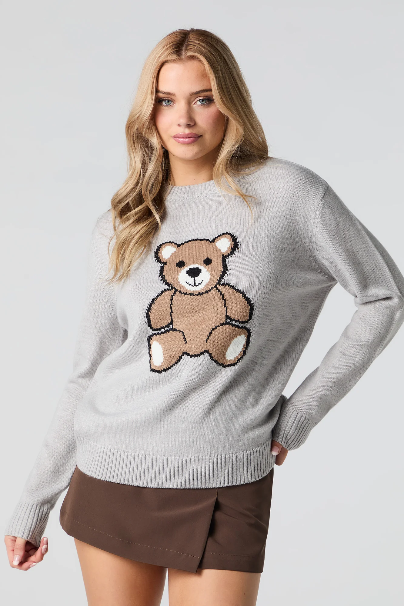 Jacquard Knit Sweater - Image 4