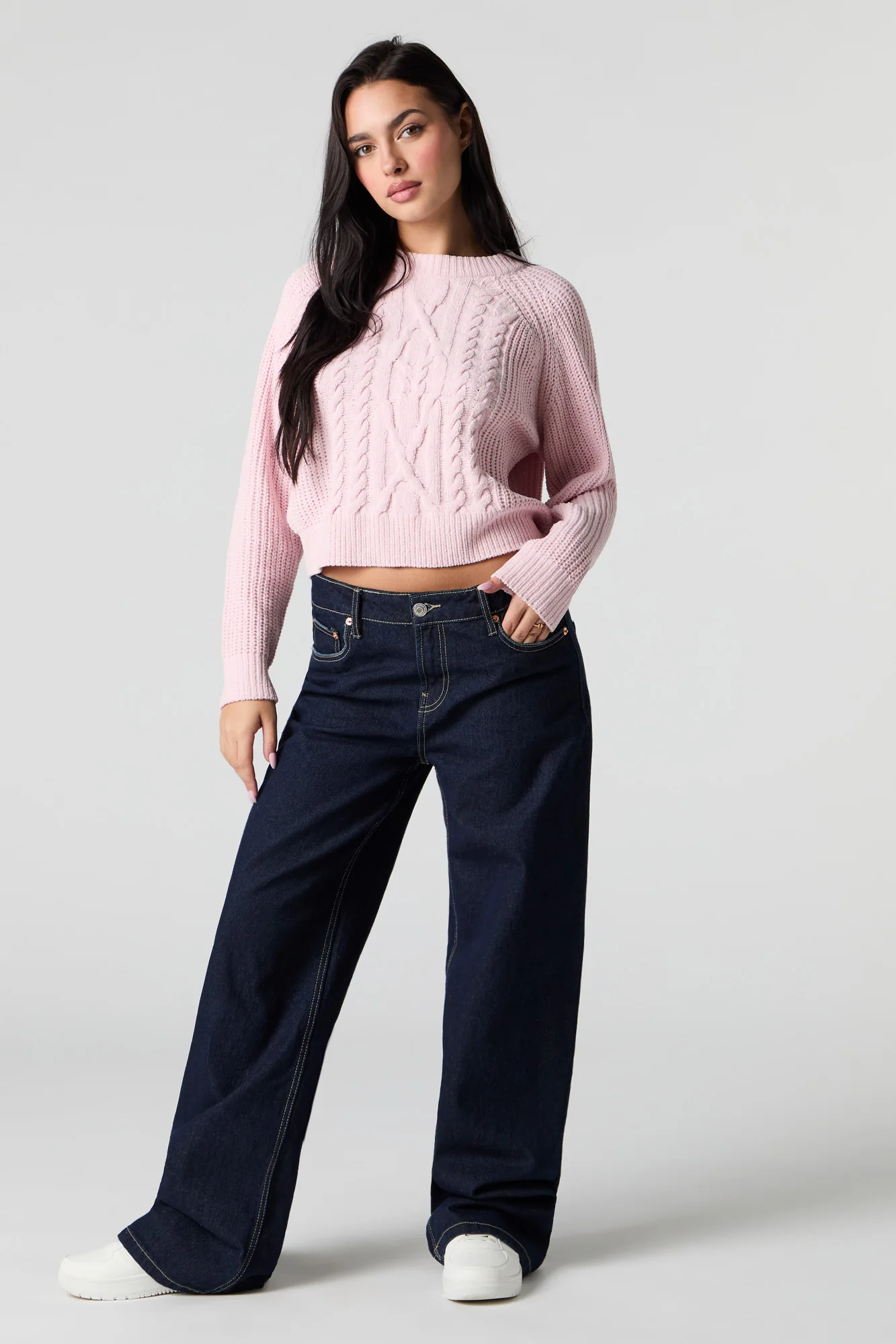 Cable Knit Sweater - Image 10
