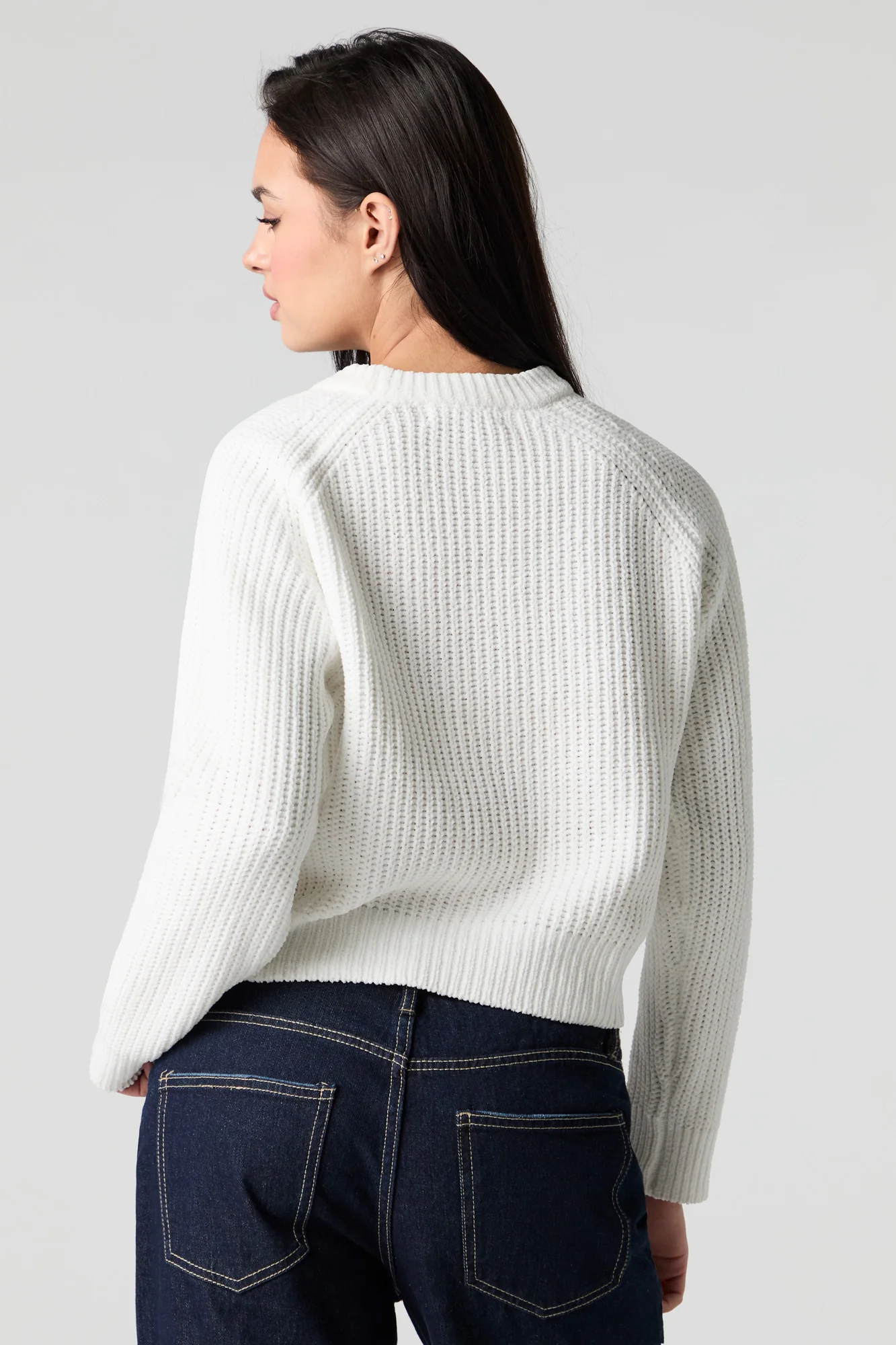 Cable Knit Sweater - Image 3