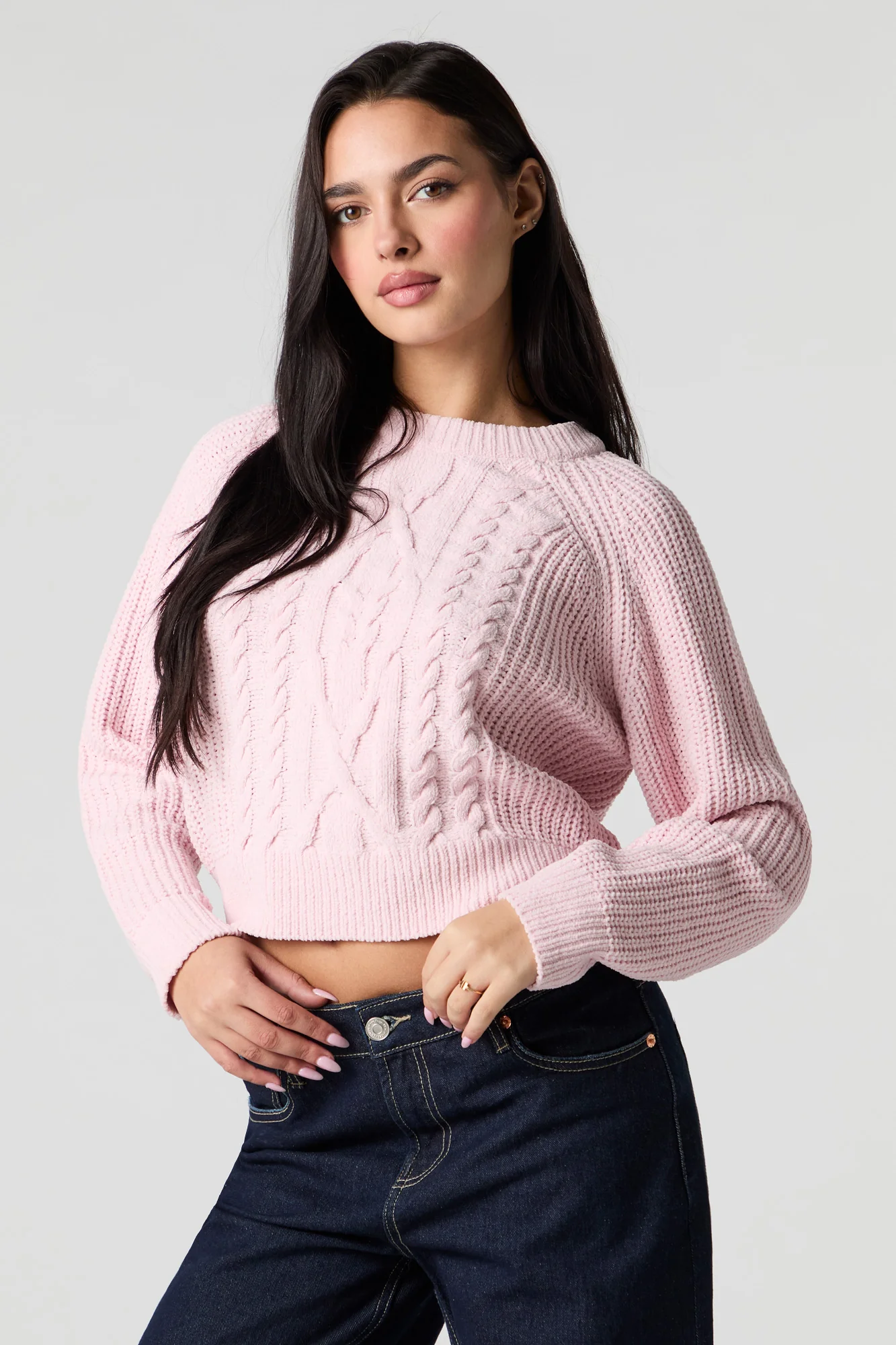 Cable Knit Sweater - Image 8