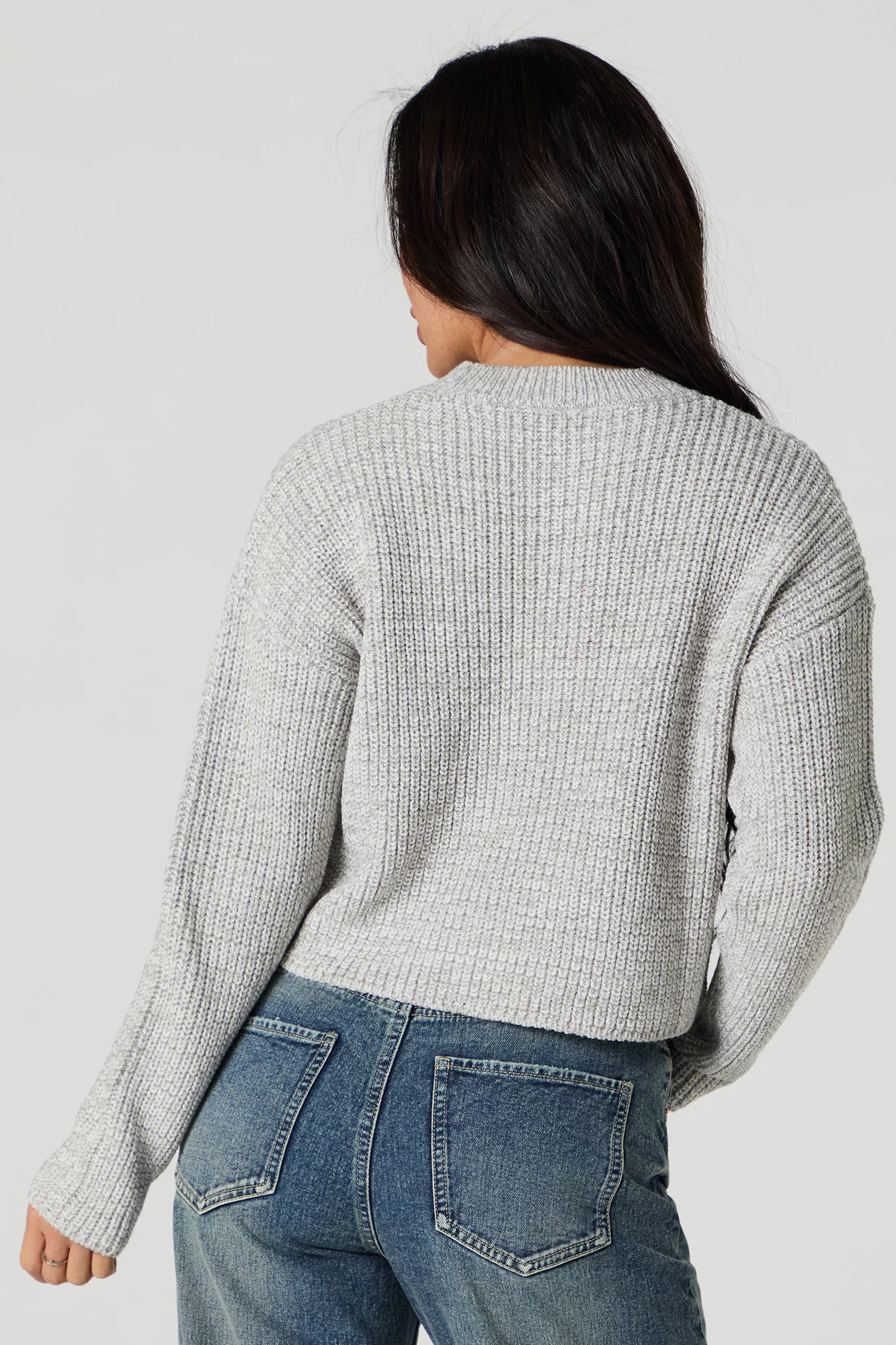 Knit Boxy Sweater - Image 5