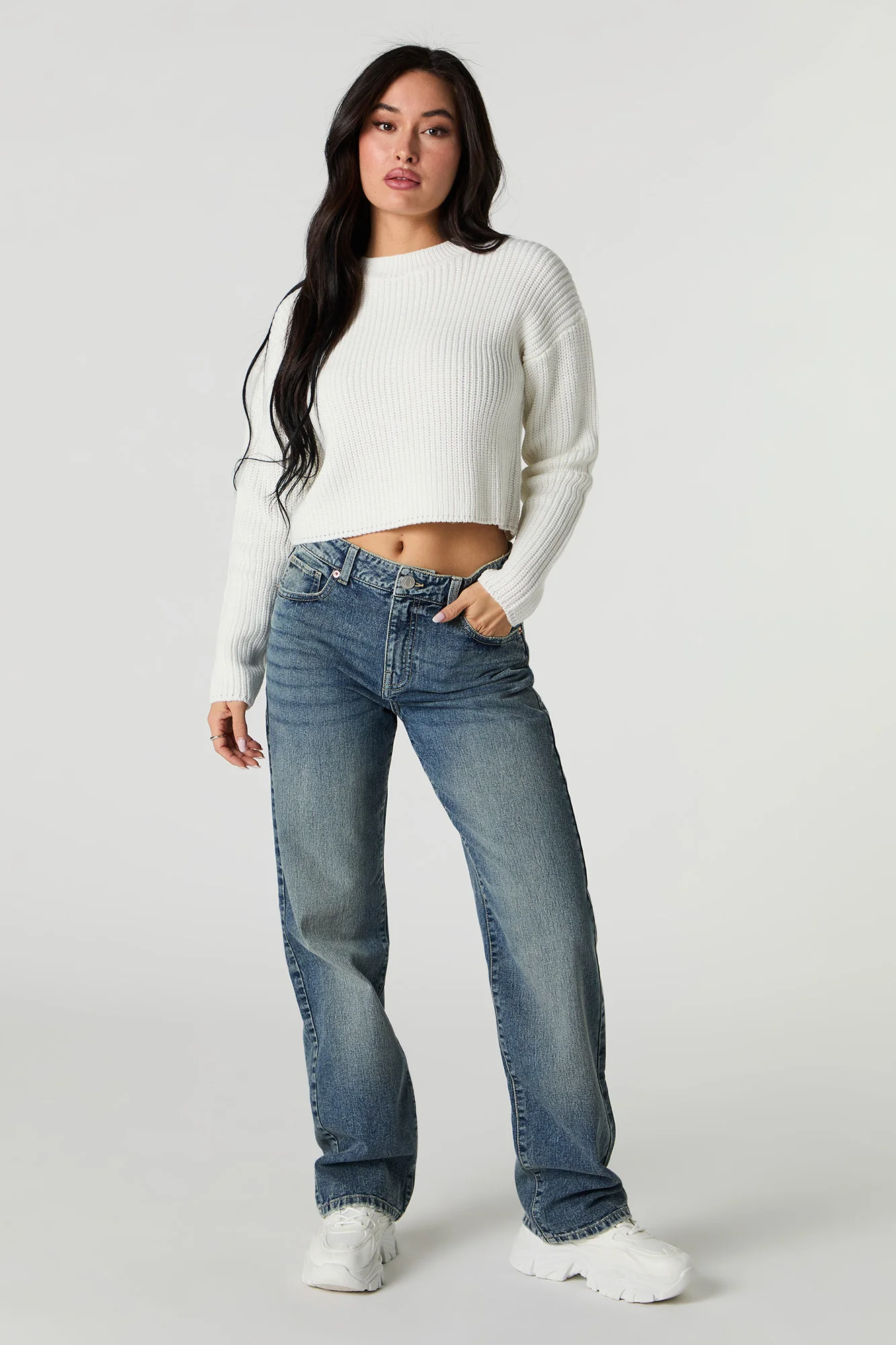 Knit Boxy Sweater - Image 9
