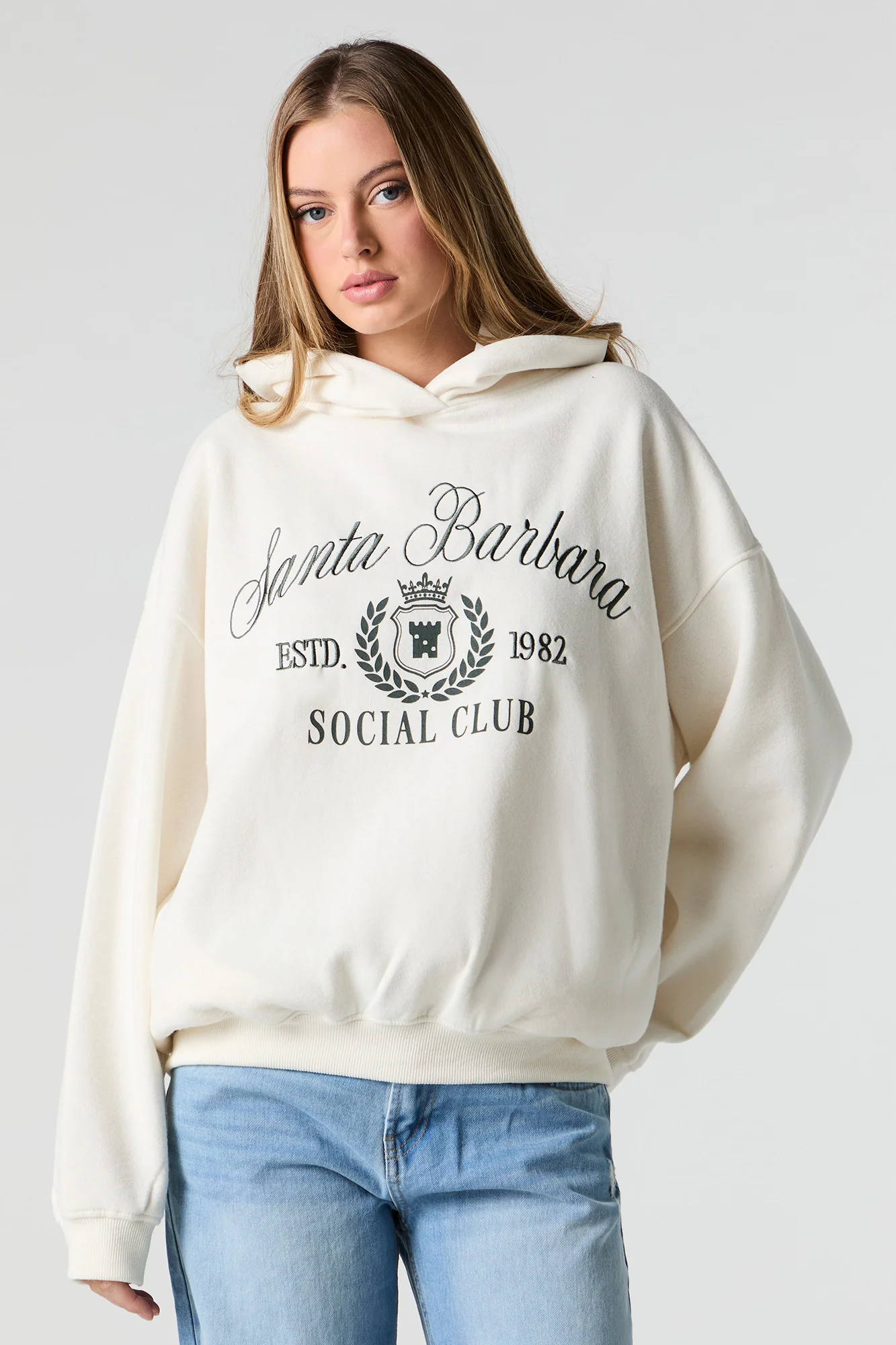 Destination Graphic Oversized Fleece Hoodie - Image 11