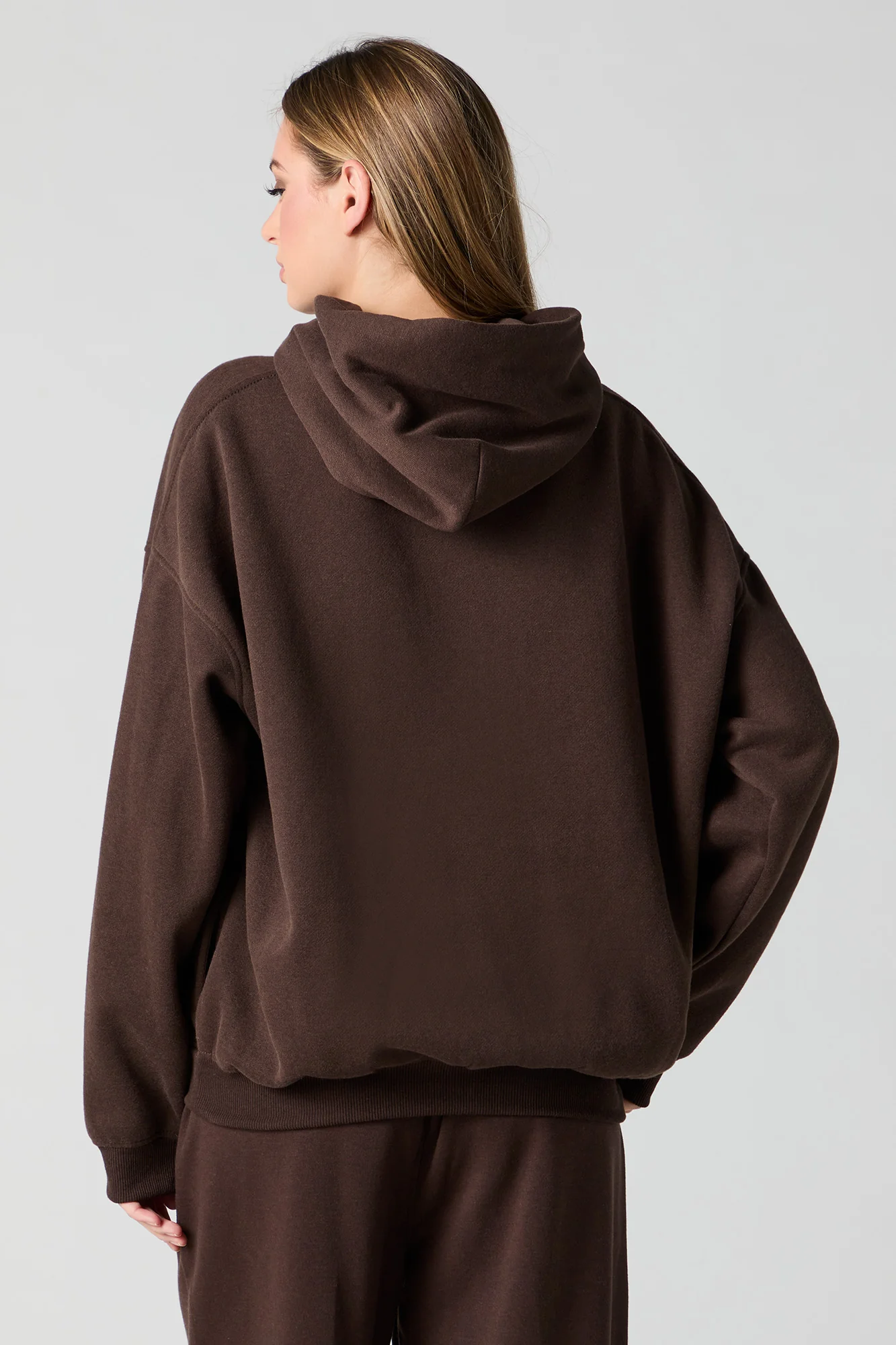 Destination Graphic Oversized Fleece Hoodie - Image 6