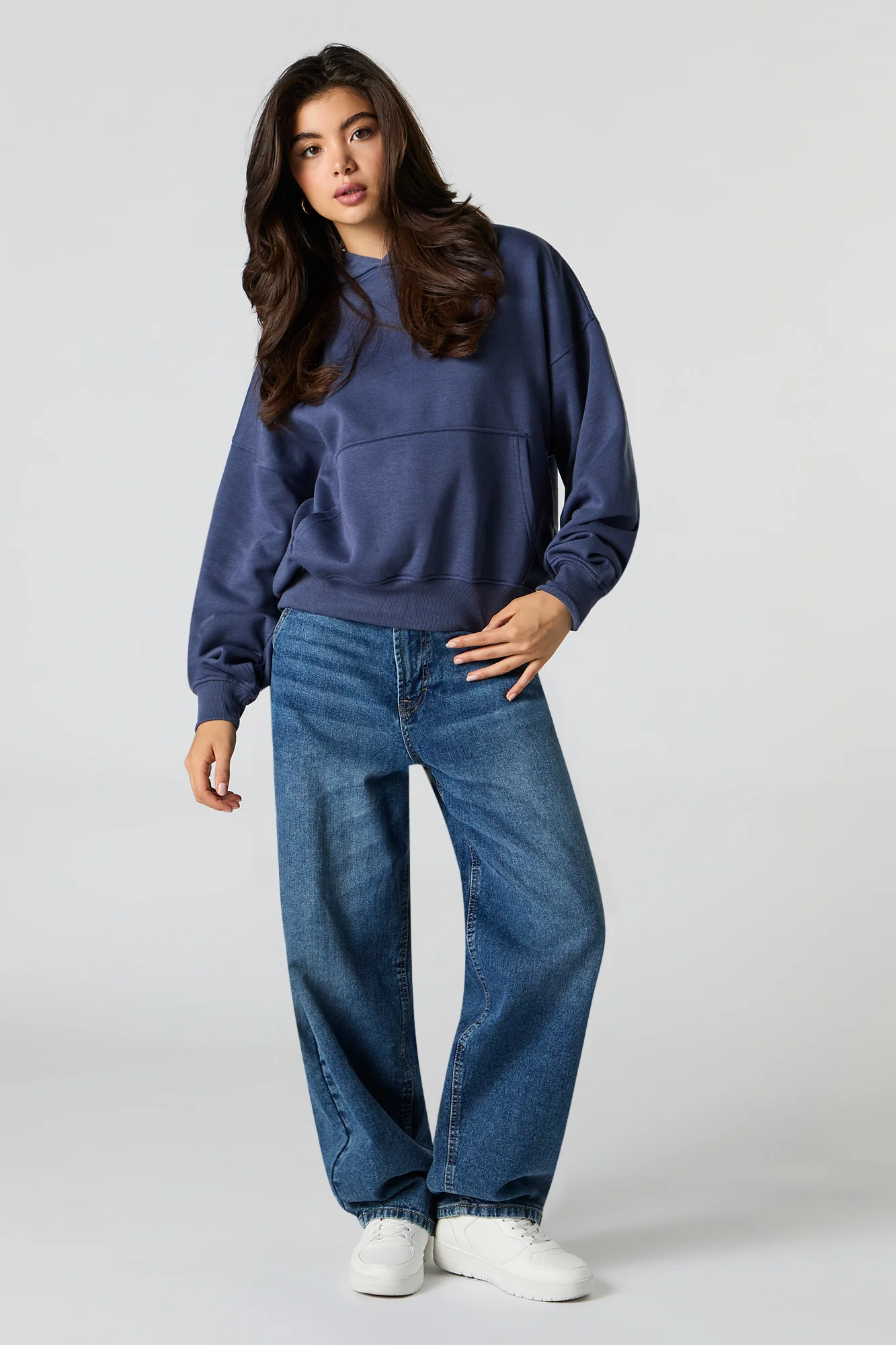 Oversized Fleece Hoodie - Image 3