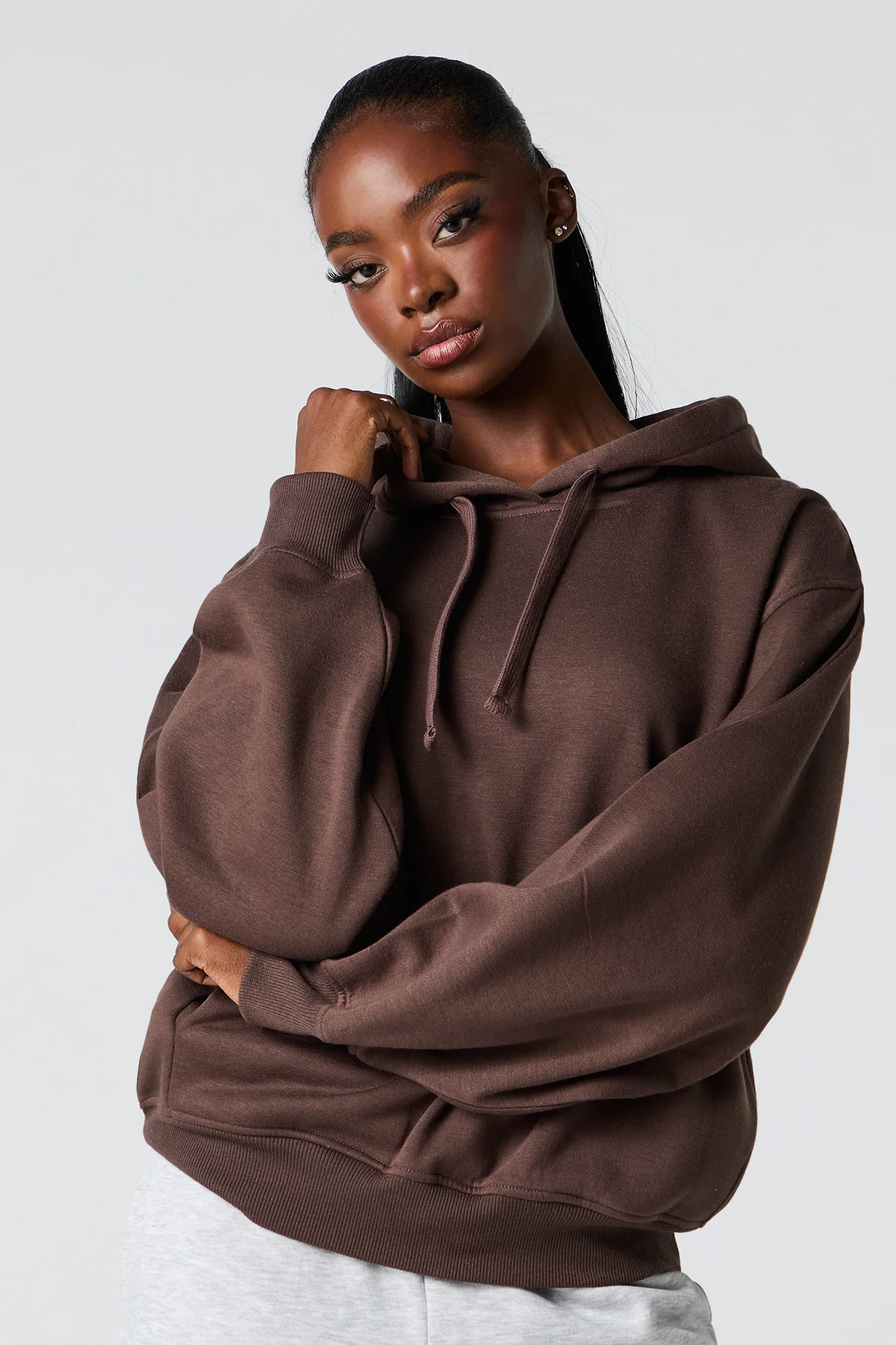 Boxy Fleece Hoodie - Image 10