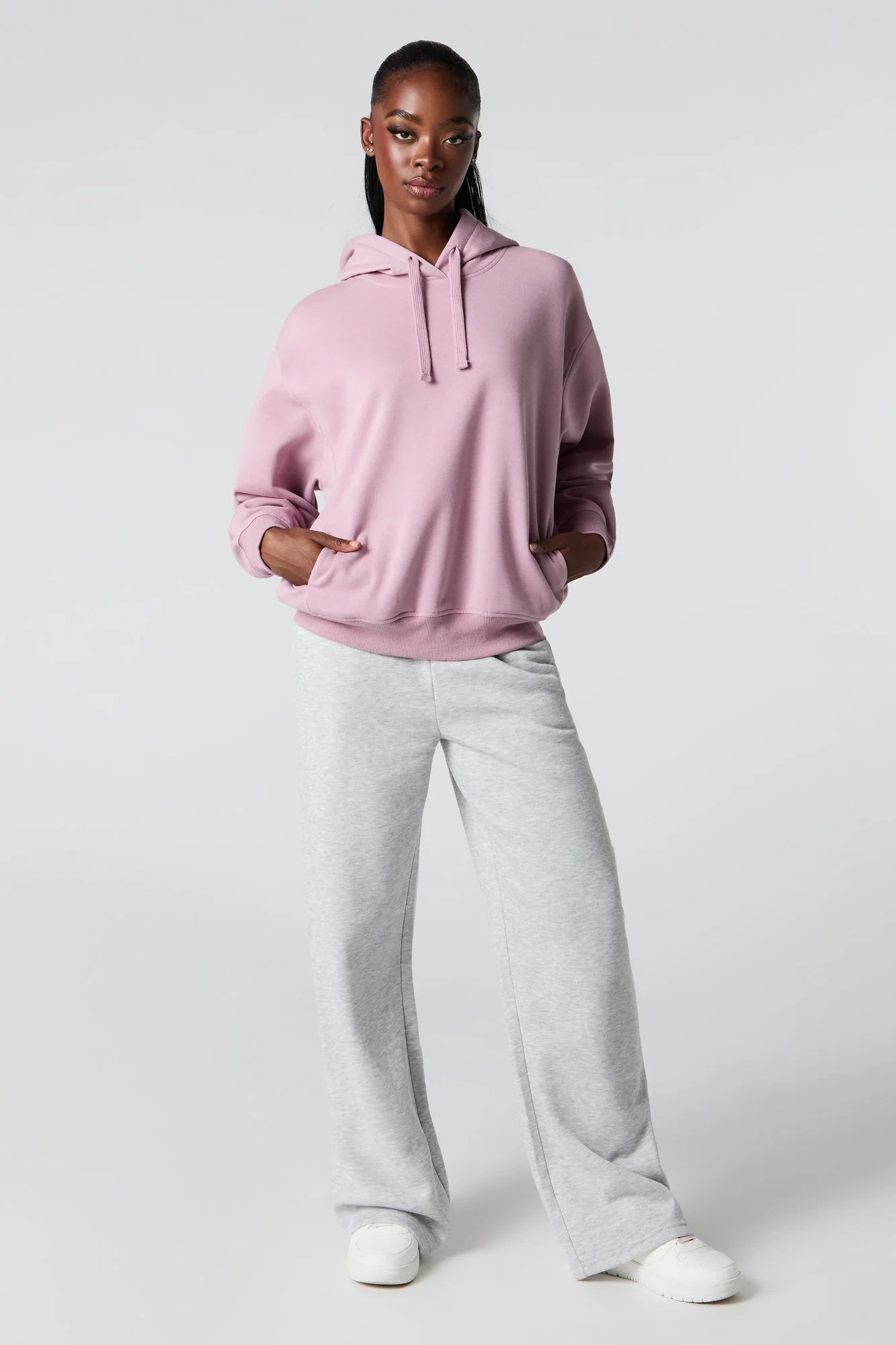 Boxy Fleece Hoodie - Image 15