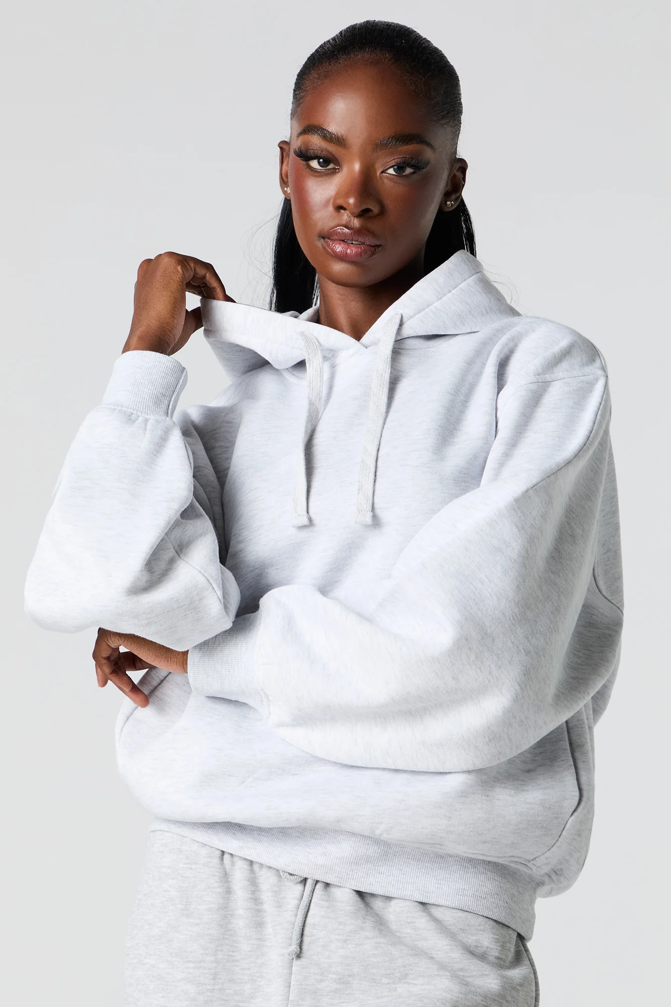 Boxy Fleece Hoodie - Image 16