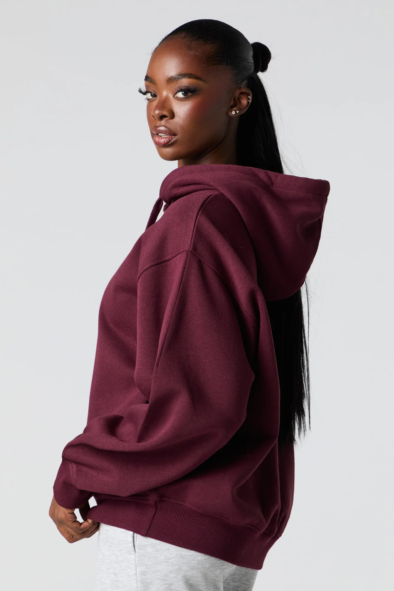 Boxy Fleece Hoodie - Image 20