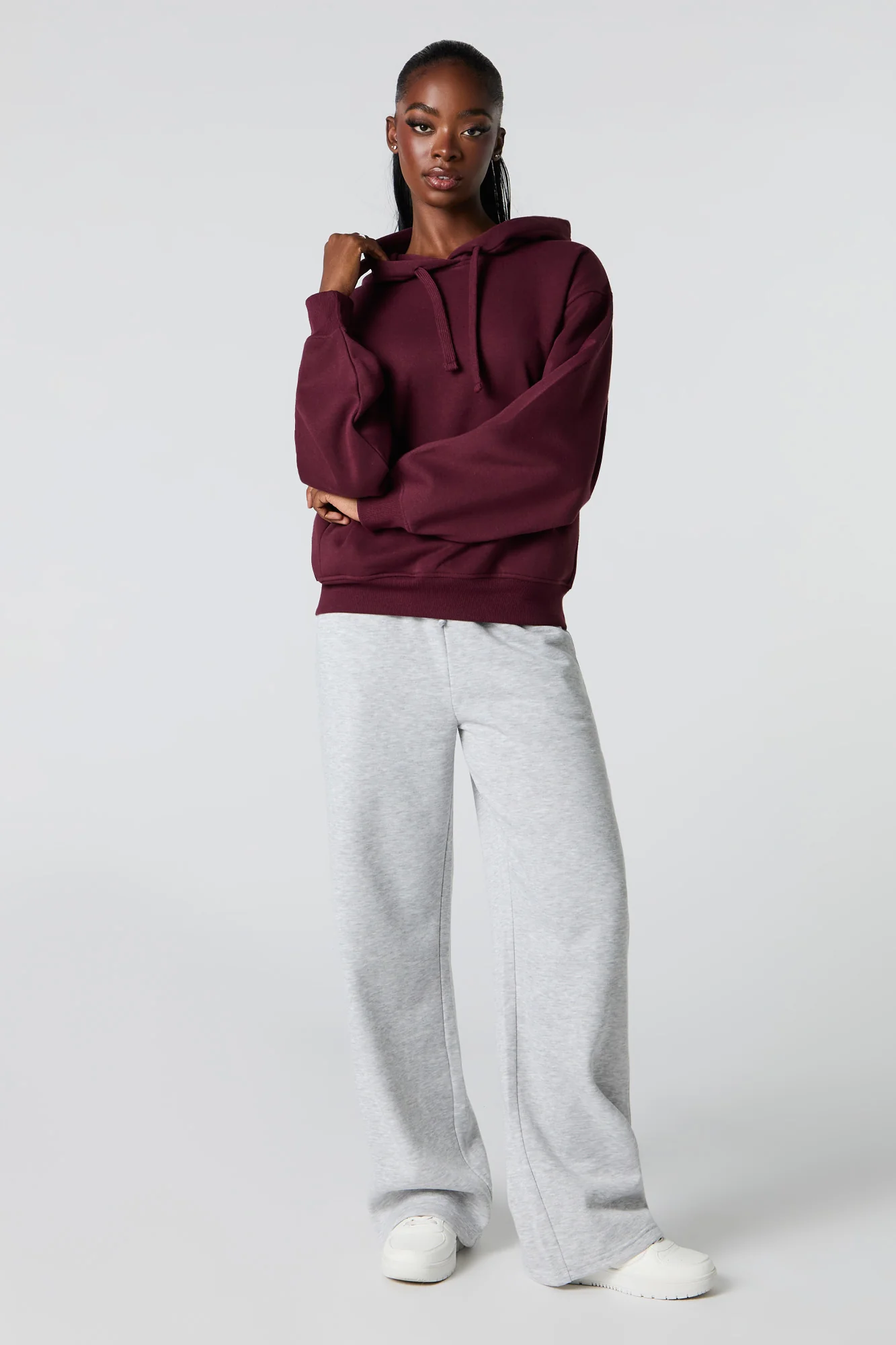 Boxy Fleece Hoodie - Image 21