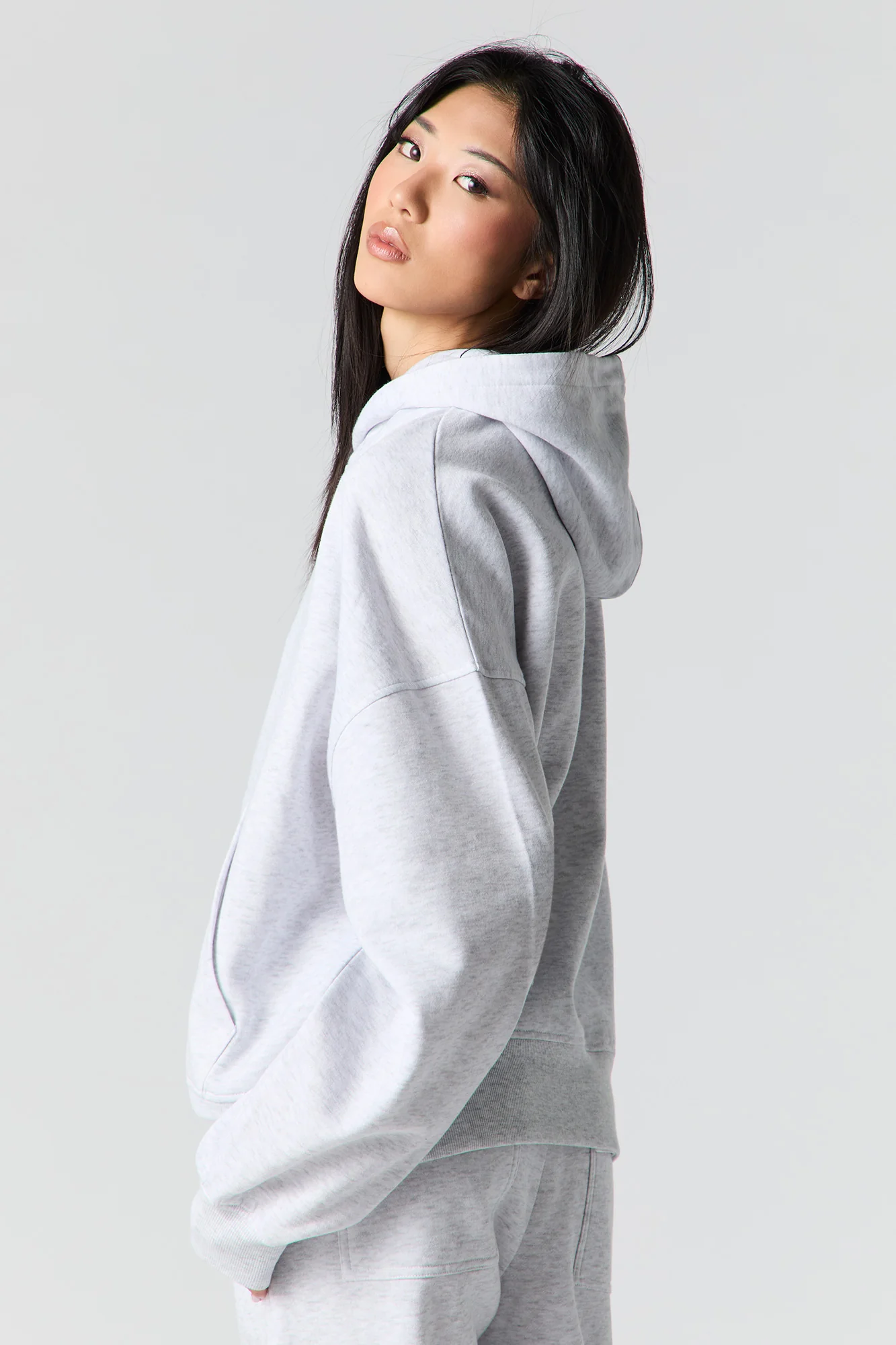 Fleece Boxy Hoodie - Image 11