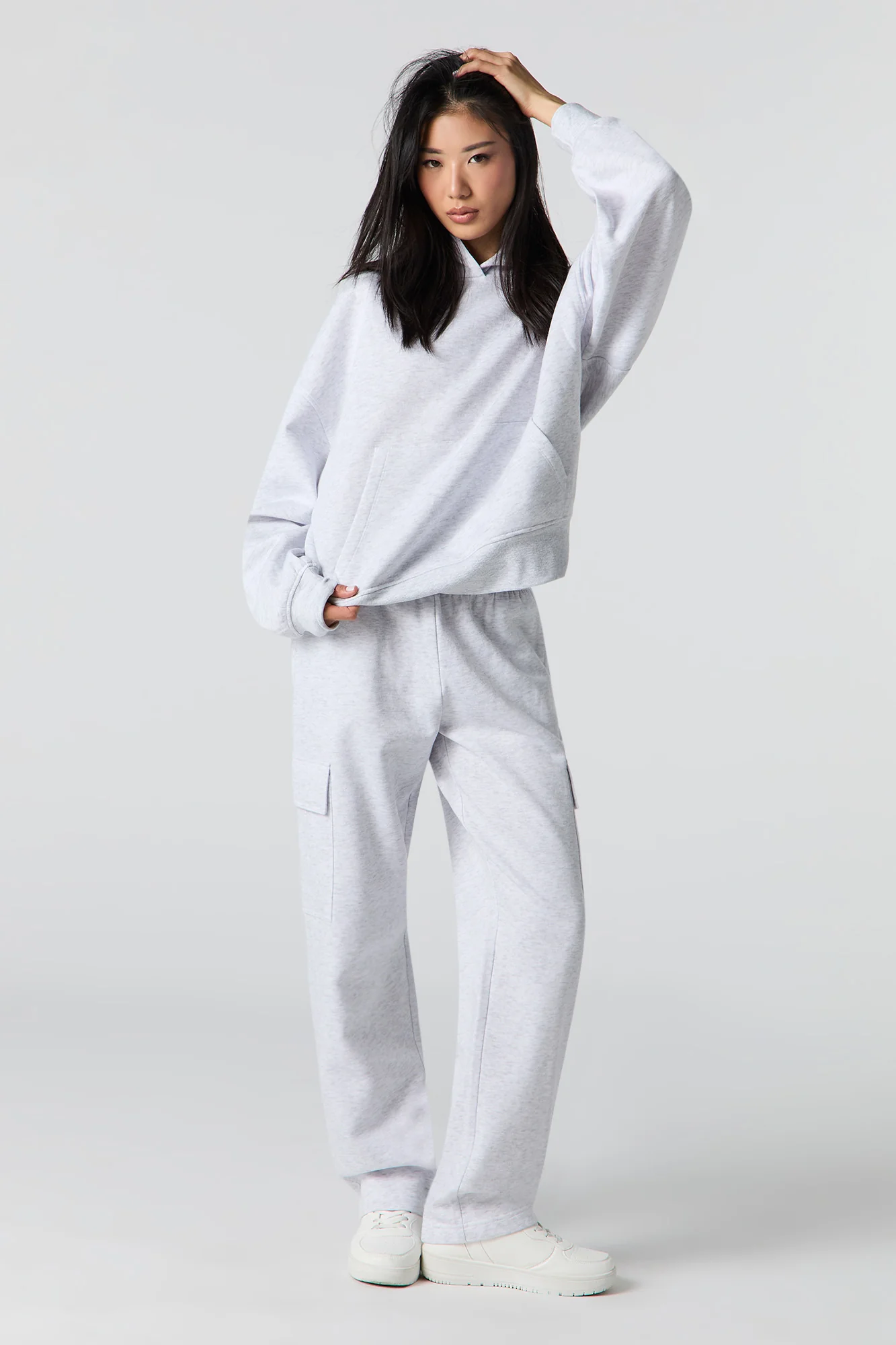 Fleece Boxy Hoodie - Image 12