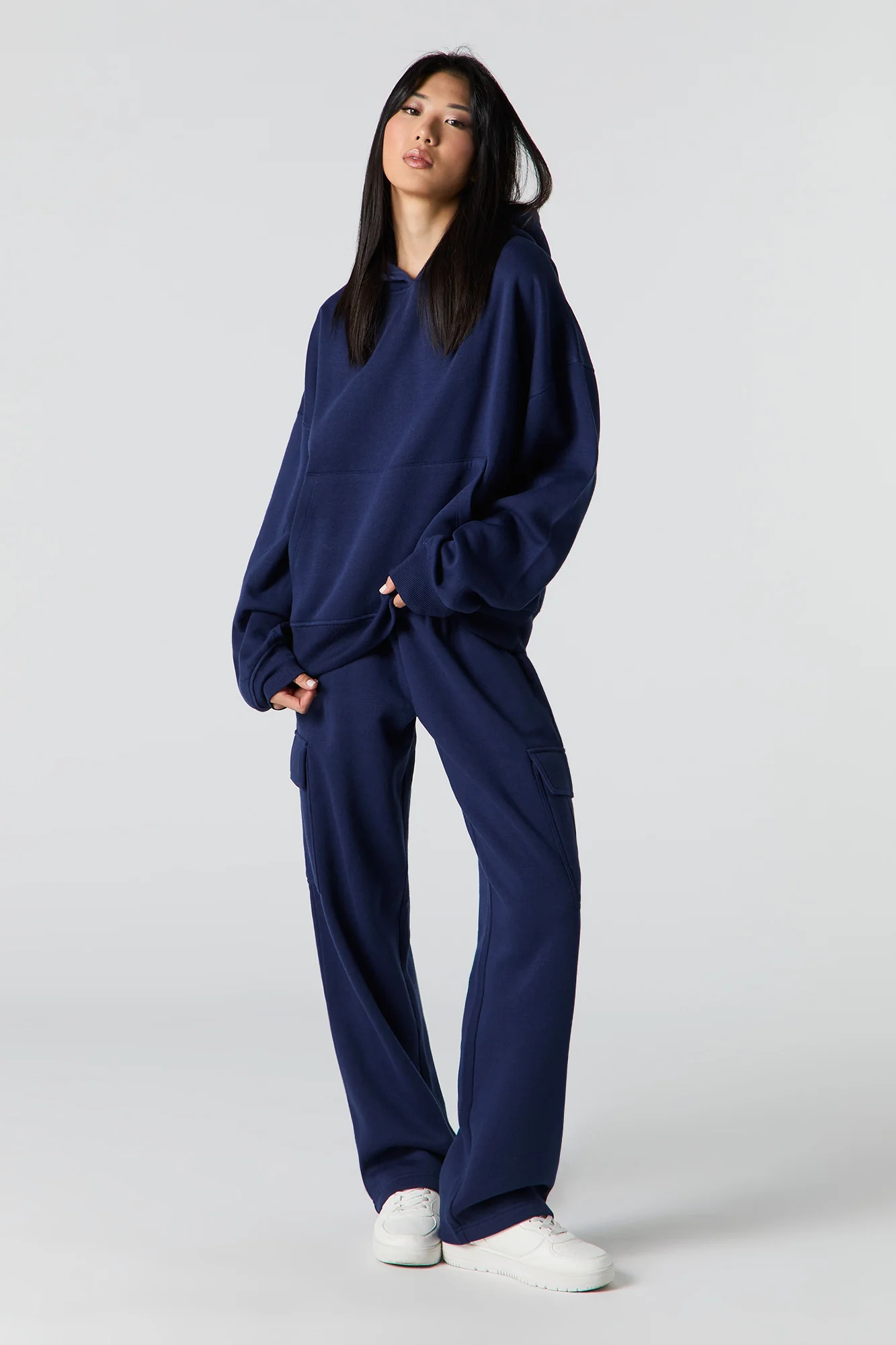 Fleece Boxy Hoodie - Image 18