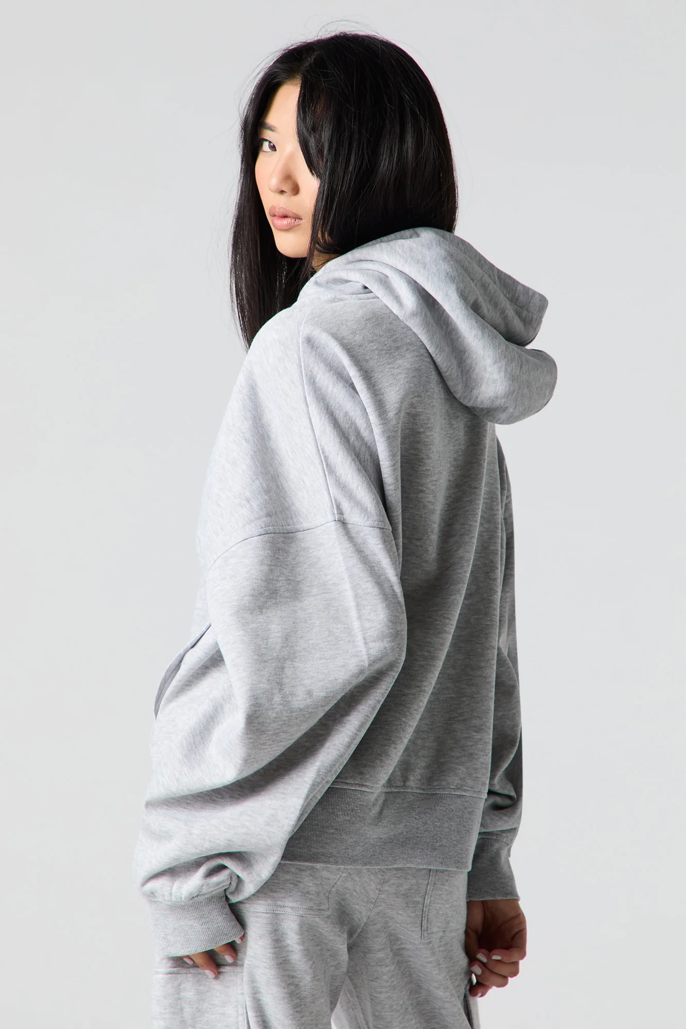 Fleece Boxy Hoodie - Image 8