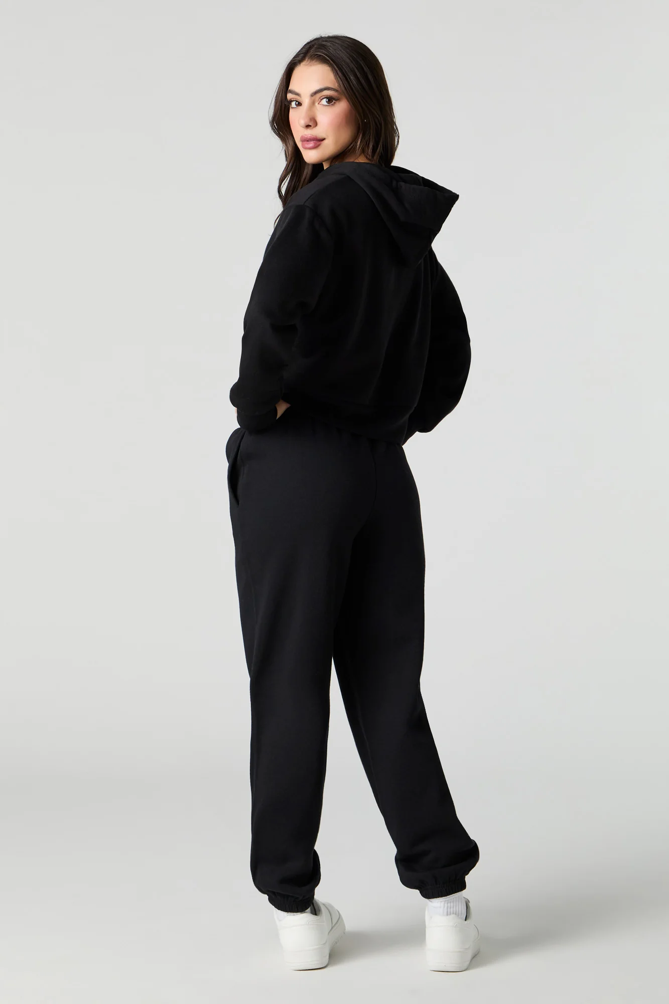 Fleece High Rise Jogger - Image 6