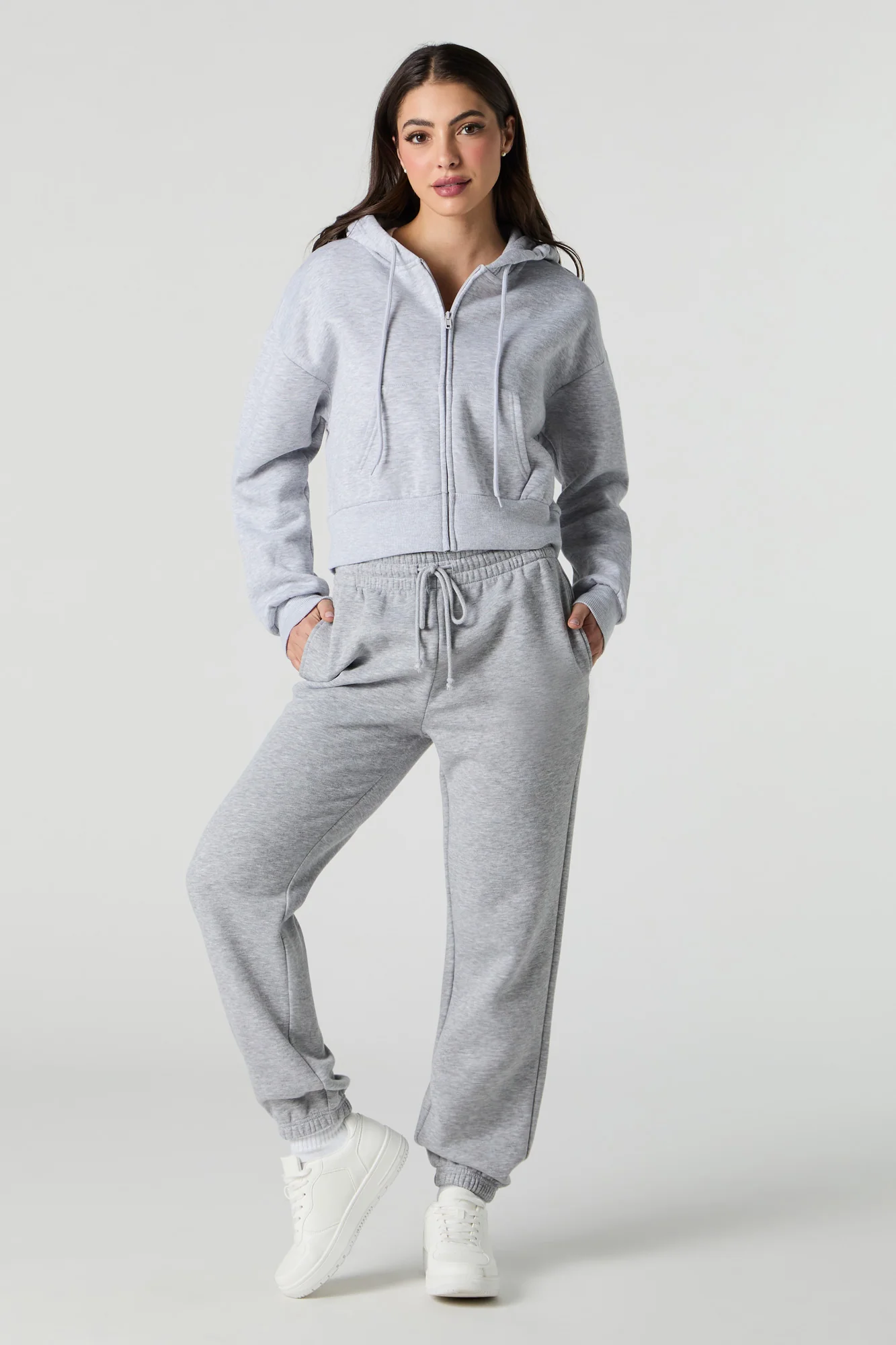 Fleece High Rise Jogger - Image 7